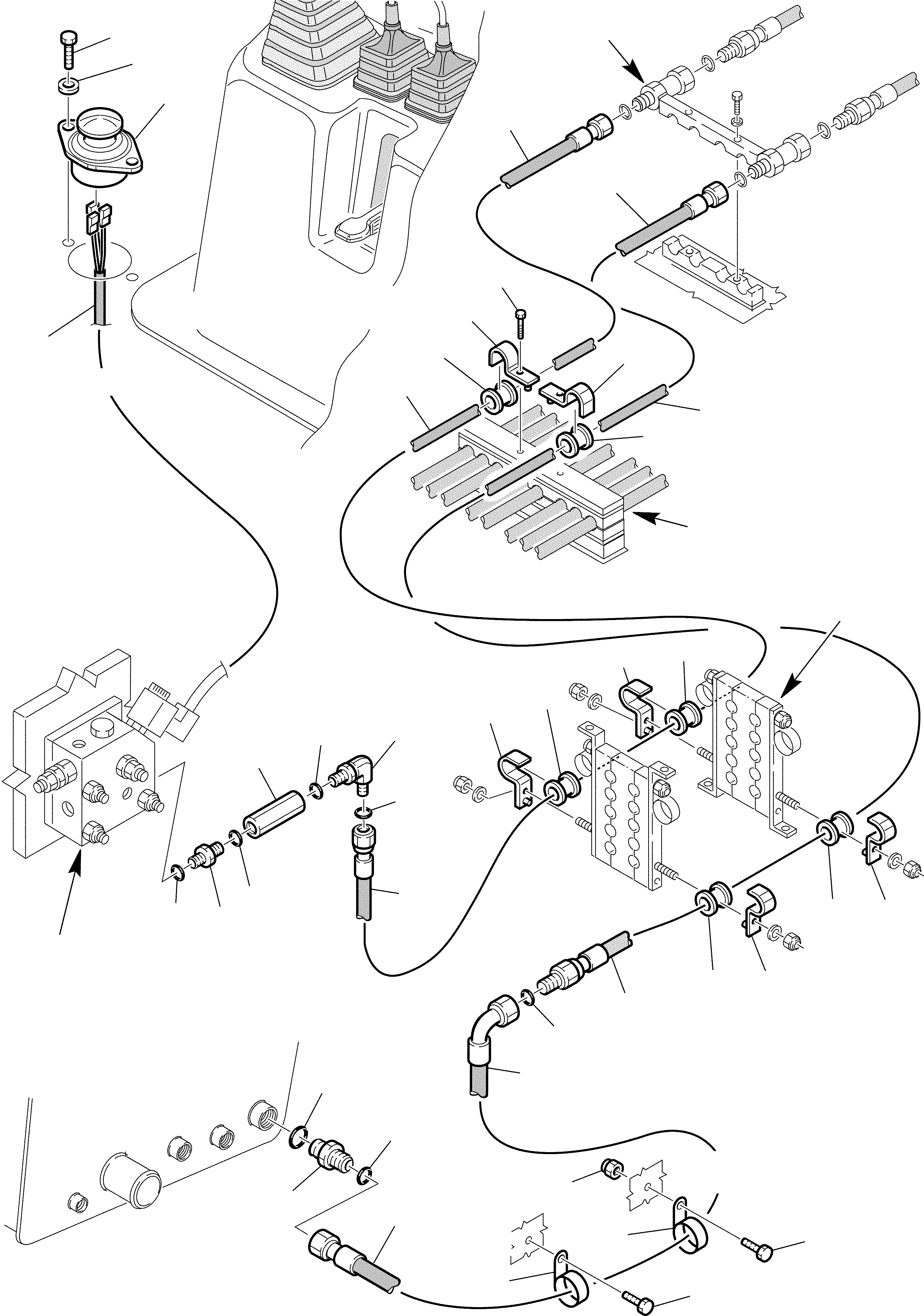 Part 108. HAMMER HYDRAULIC PIPING WITH VALVE (3/3) [6955]