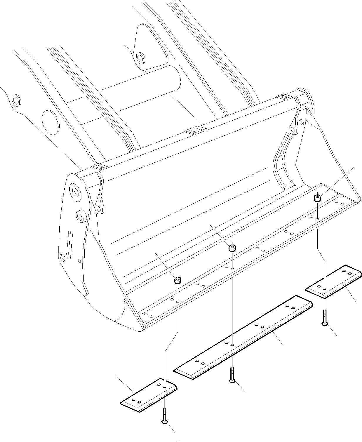 Part 17. BLADE FOR BUCKET 4 IN 1 (OPTIONAL) [7085]