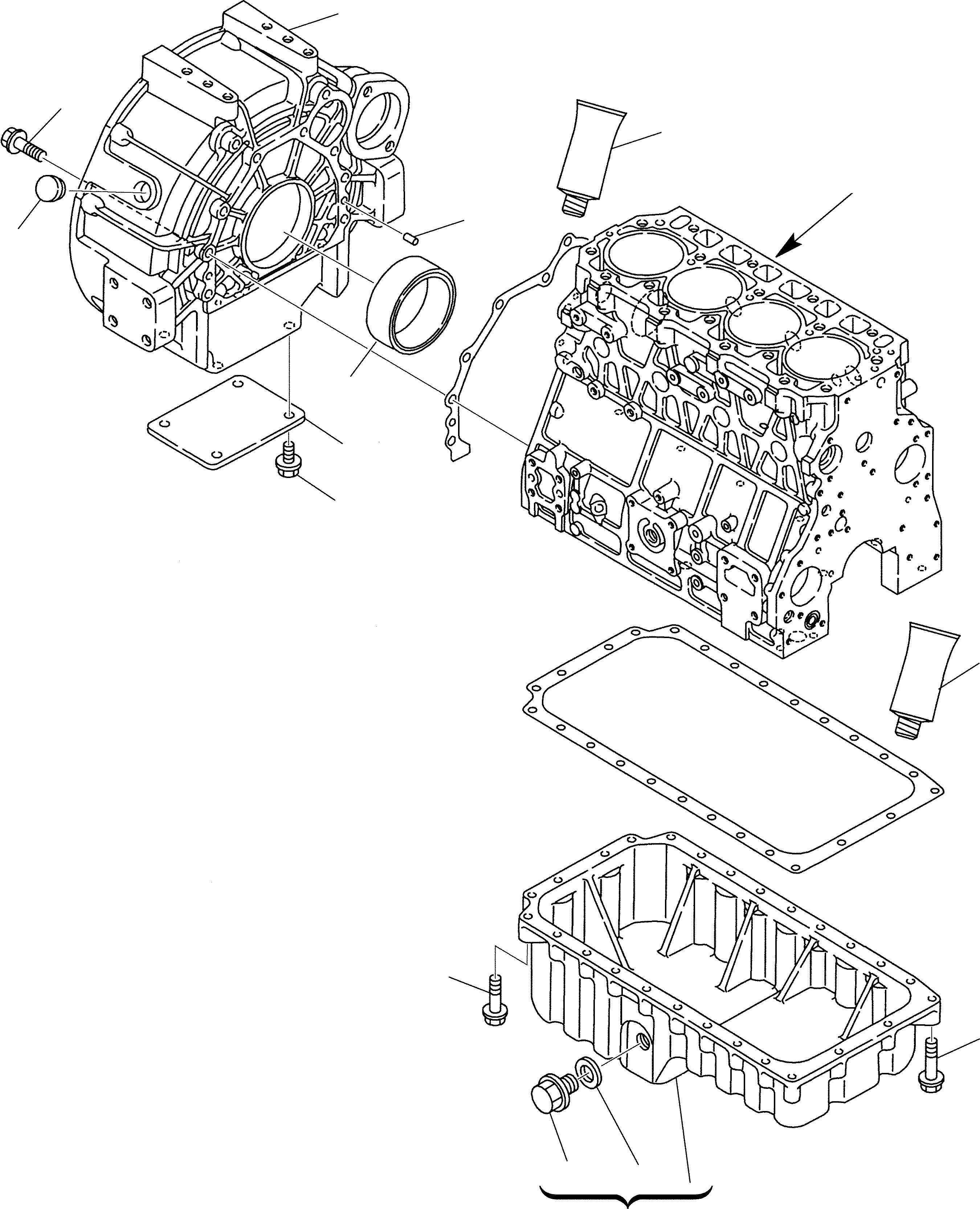 Part 8. FLYWHEEL HOUSING & OIL SUMP [0221]