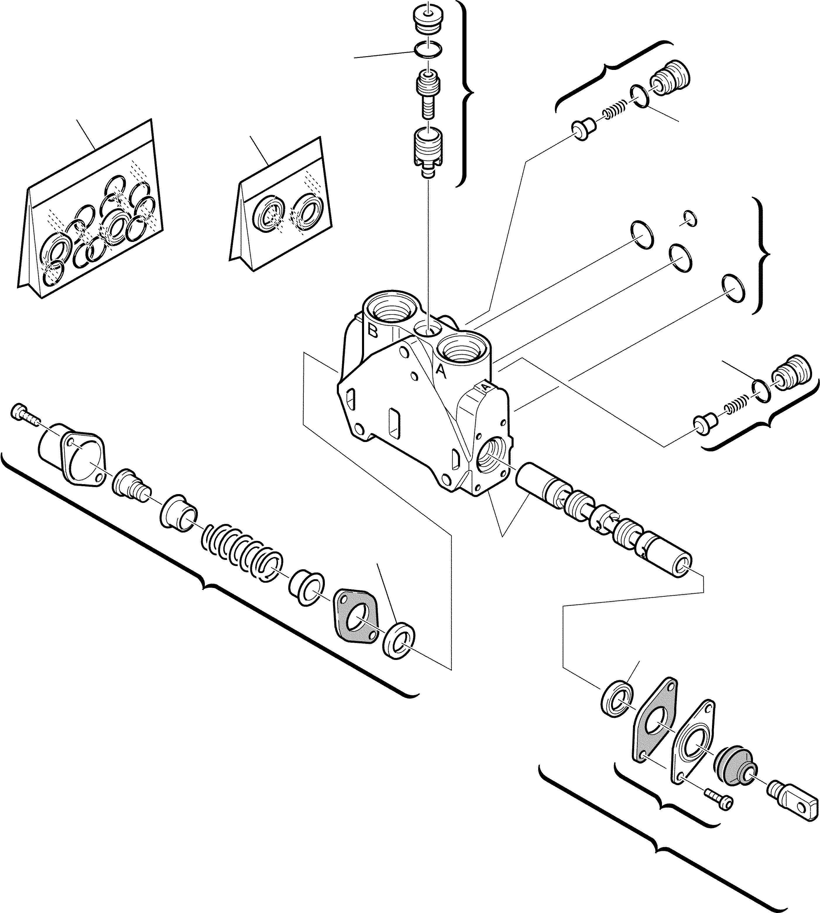 Part 7. SHOVEL CONTROL VALVE (3/4) [6110]