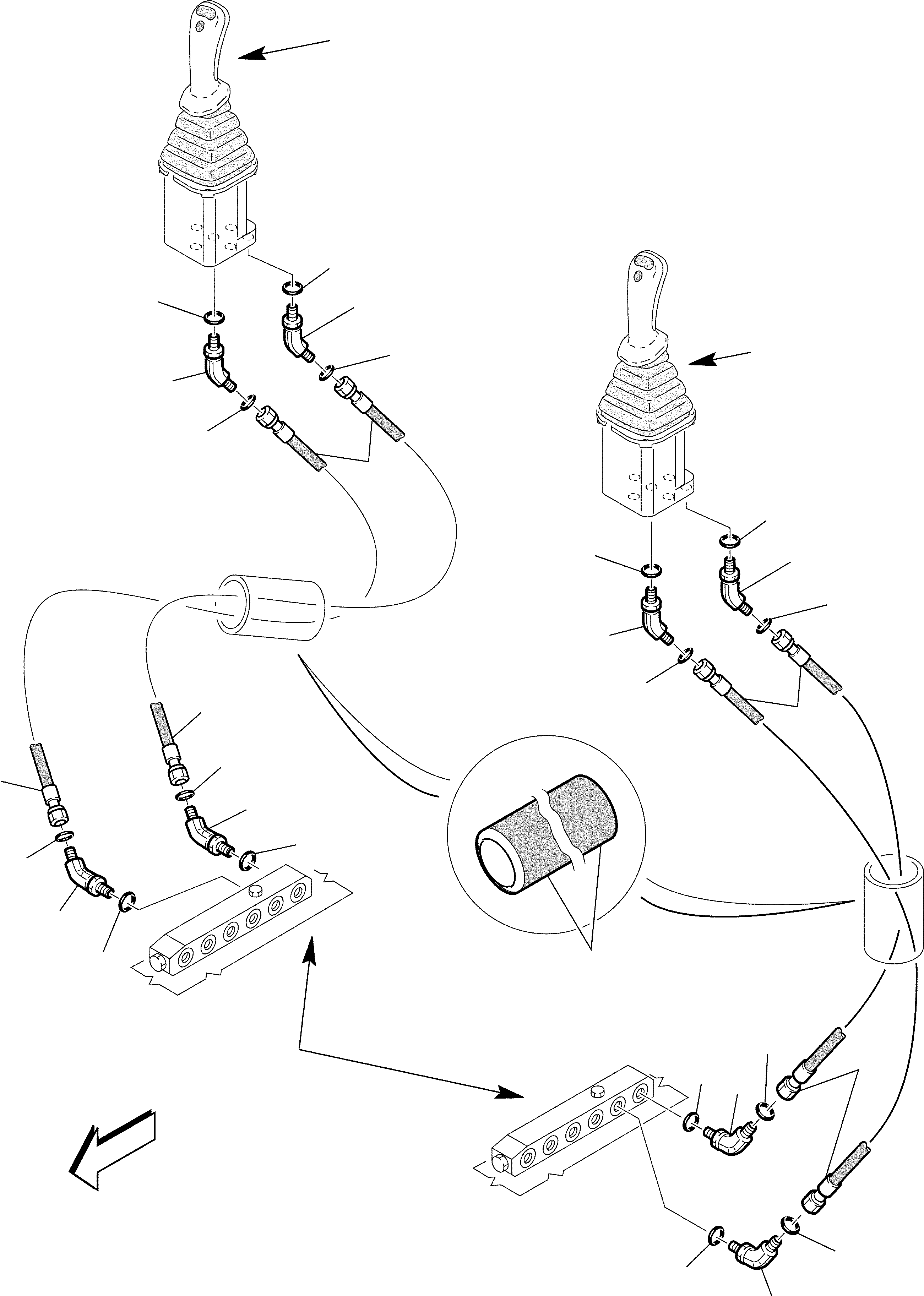 Part 63. DELIVERY - DISCHARGE HYDRAULIC PIPING (WITH PPC) (OPTIONAL) (3/3) [6390]