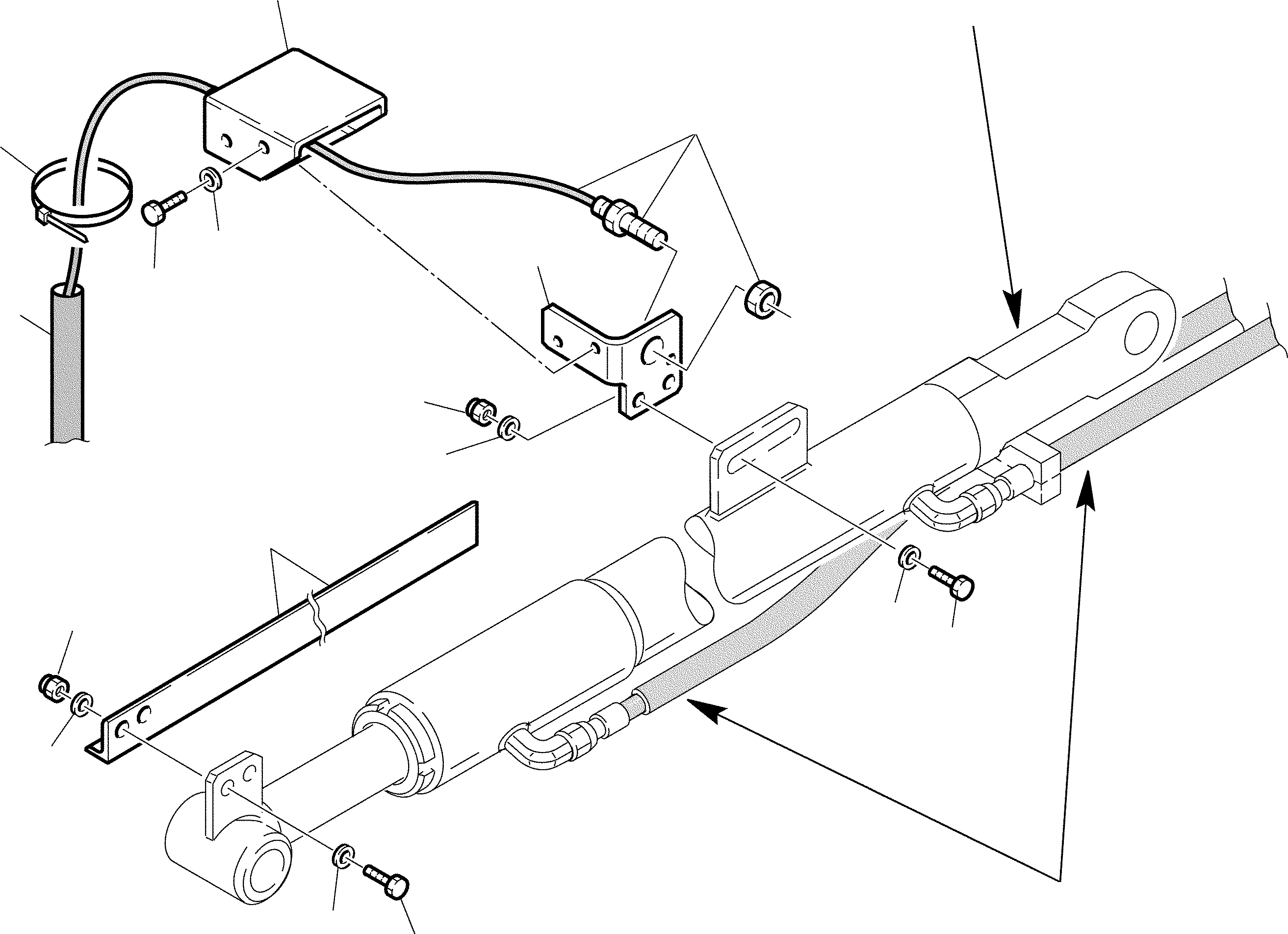 Part 73. HYDRAULIC PIPING (SHOVEL TIPPING CYLINDER LINE) (WITH RETURN TO DIG) [6445]