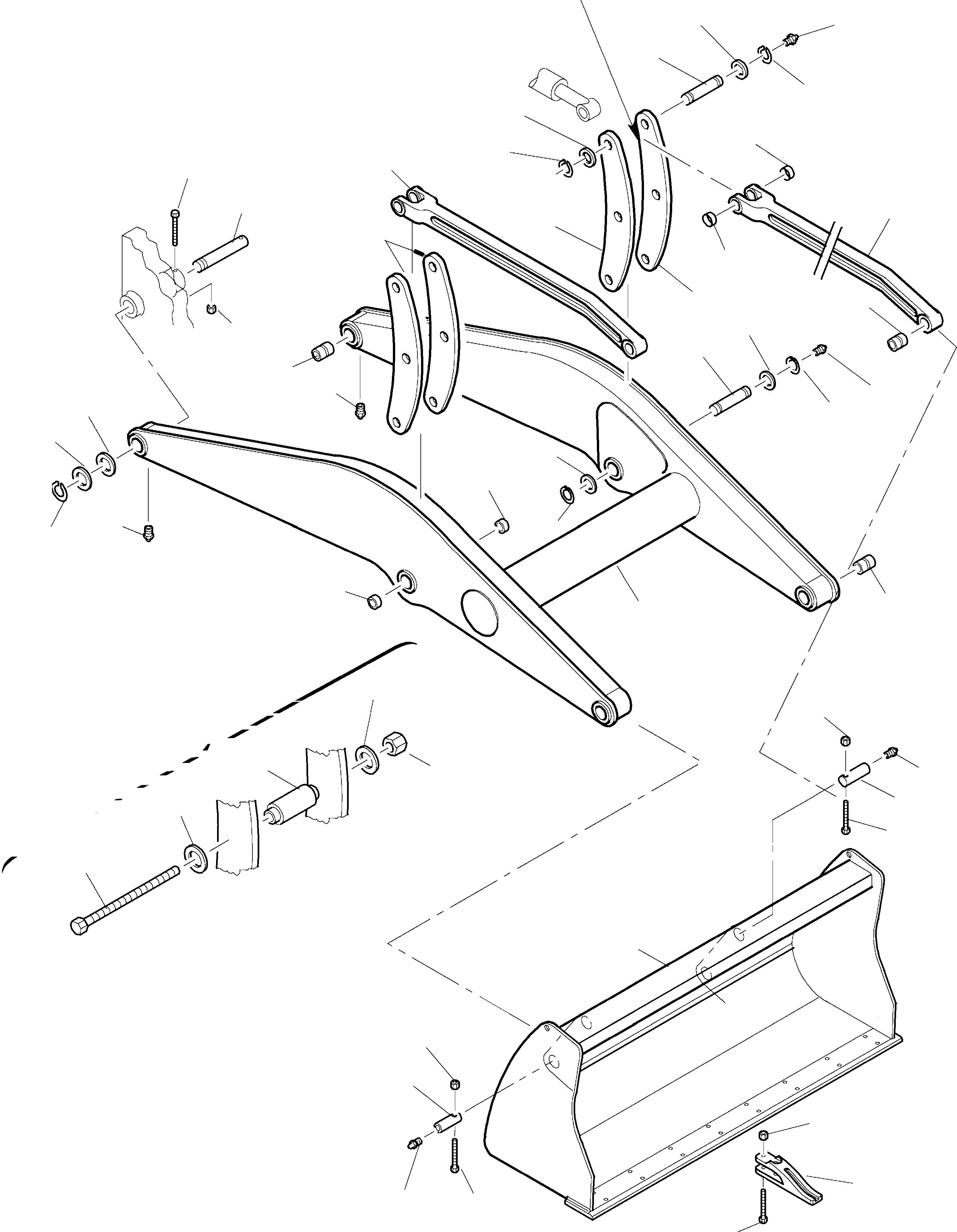 Part 1. SHOVEL BUCKET AND ARM [7000]