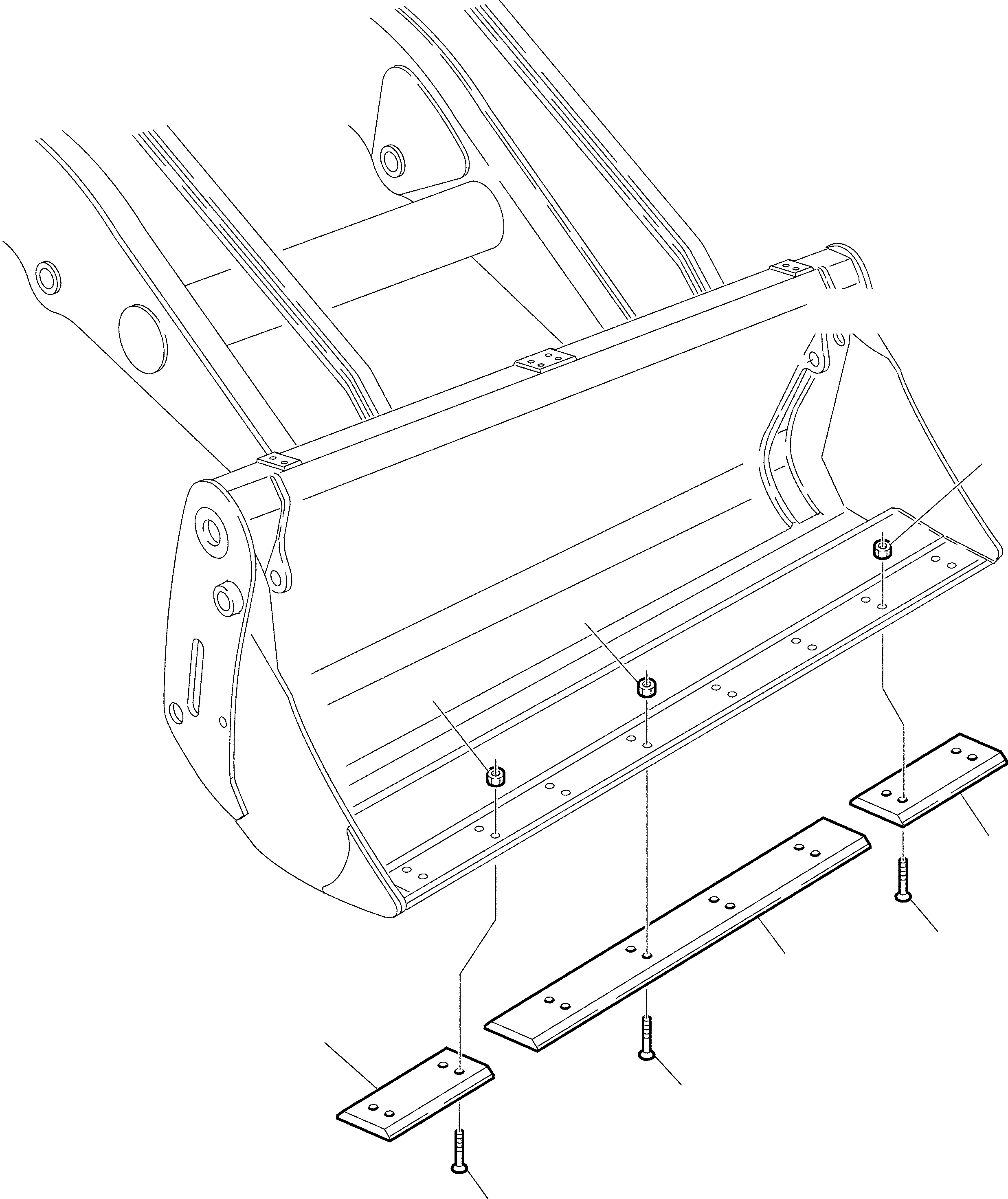 Part 18. BLADE FOR BUCKET 4 IN 1 (OPTIONAL) [7190]