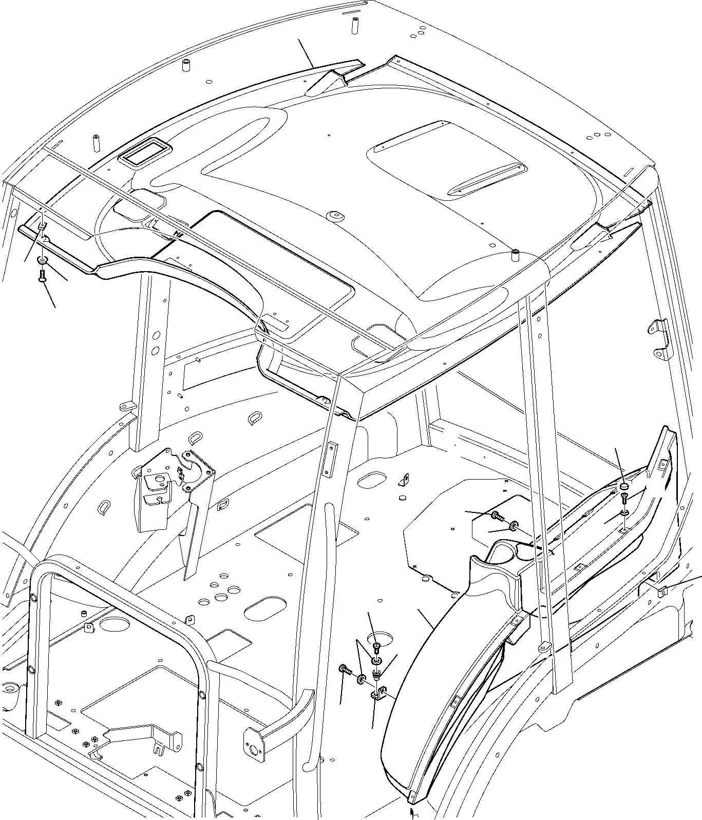 Part 5258. CAB (WITH HEATING) (WITH BACKHOE PPC) (12/14) [5258]