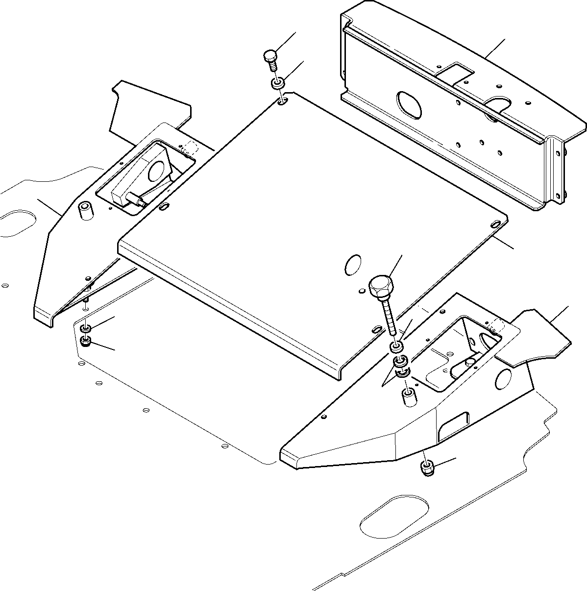 Part 5600. FLOOR BOARD CAB (WITH BACKHOE PPC) [5600]