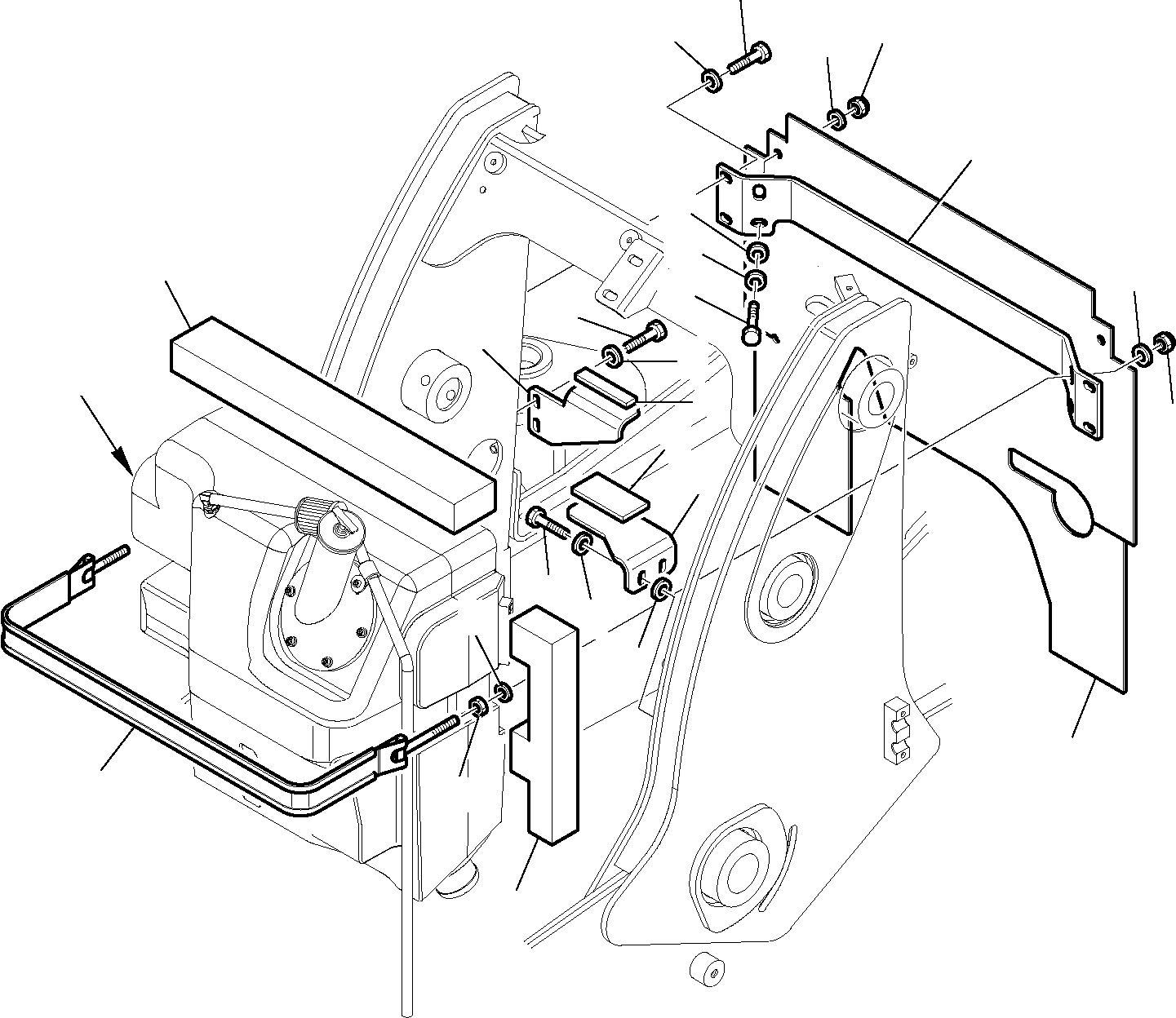 Part 6010. HYDRAULIC OIL TANK FIXING [6010]