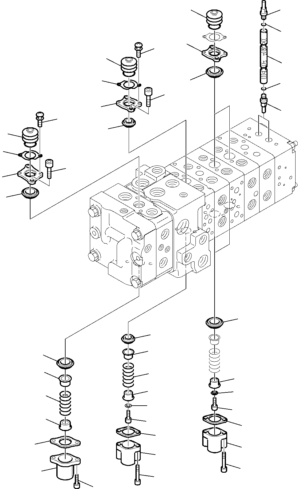 Part 6152. 8-SPOOL CONTROL VALVE (7/16) [6152]