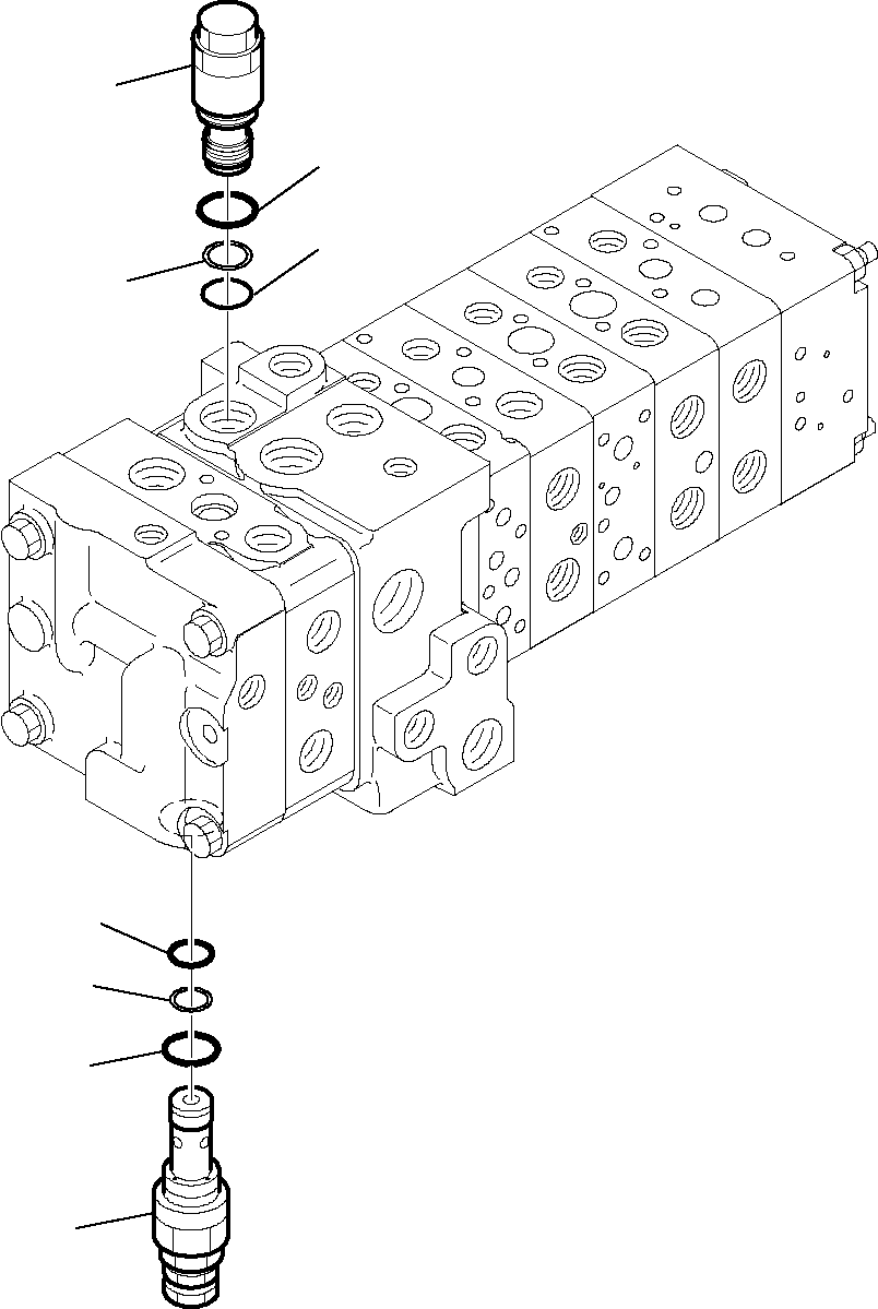 Part 6170. 8-SPOOL CONTROL VALVE (15/16) [6170]