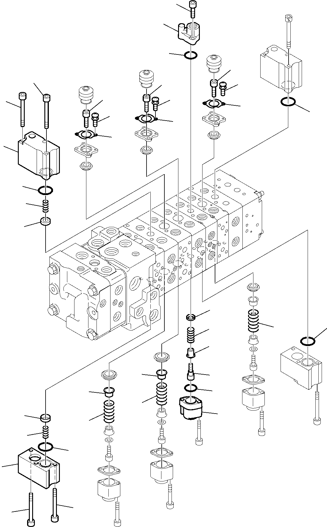 Part 6234. 10-SPOOL CONTROL VALVE (8/16) [6234]