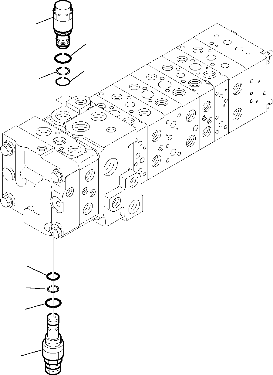 Part 6250. 10-SPOOL CONTROL VALVE (16/16) [6250]