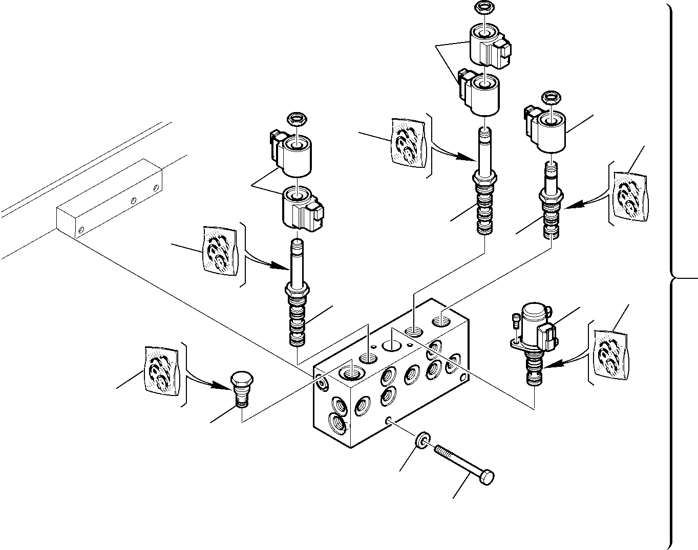 Part 6360. SERVOCONTROL FEED UNIT (WITH BUCKET 4 IN 1) [6360]