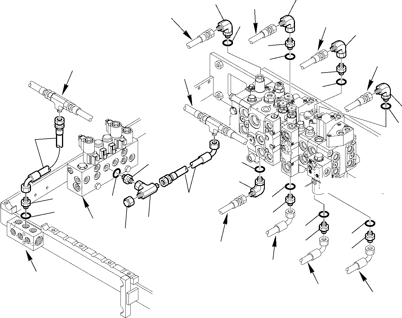 Part 6390. CONTROL VALVE AND FEED UNIT (FITTINGS) (WITH BACKHOE PPC) [6390]