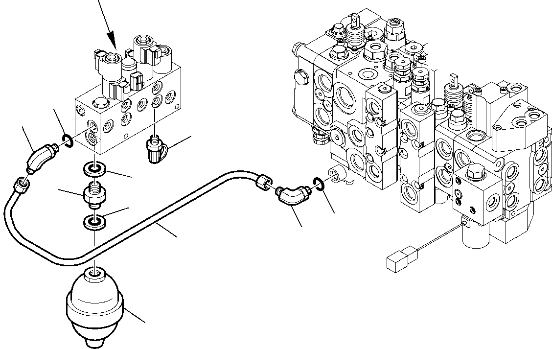 Part 6430. HYDRAULIC PIPING (SERVOCONTROL DELIVERY LINE) [6430]