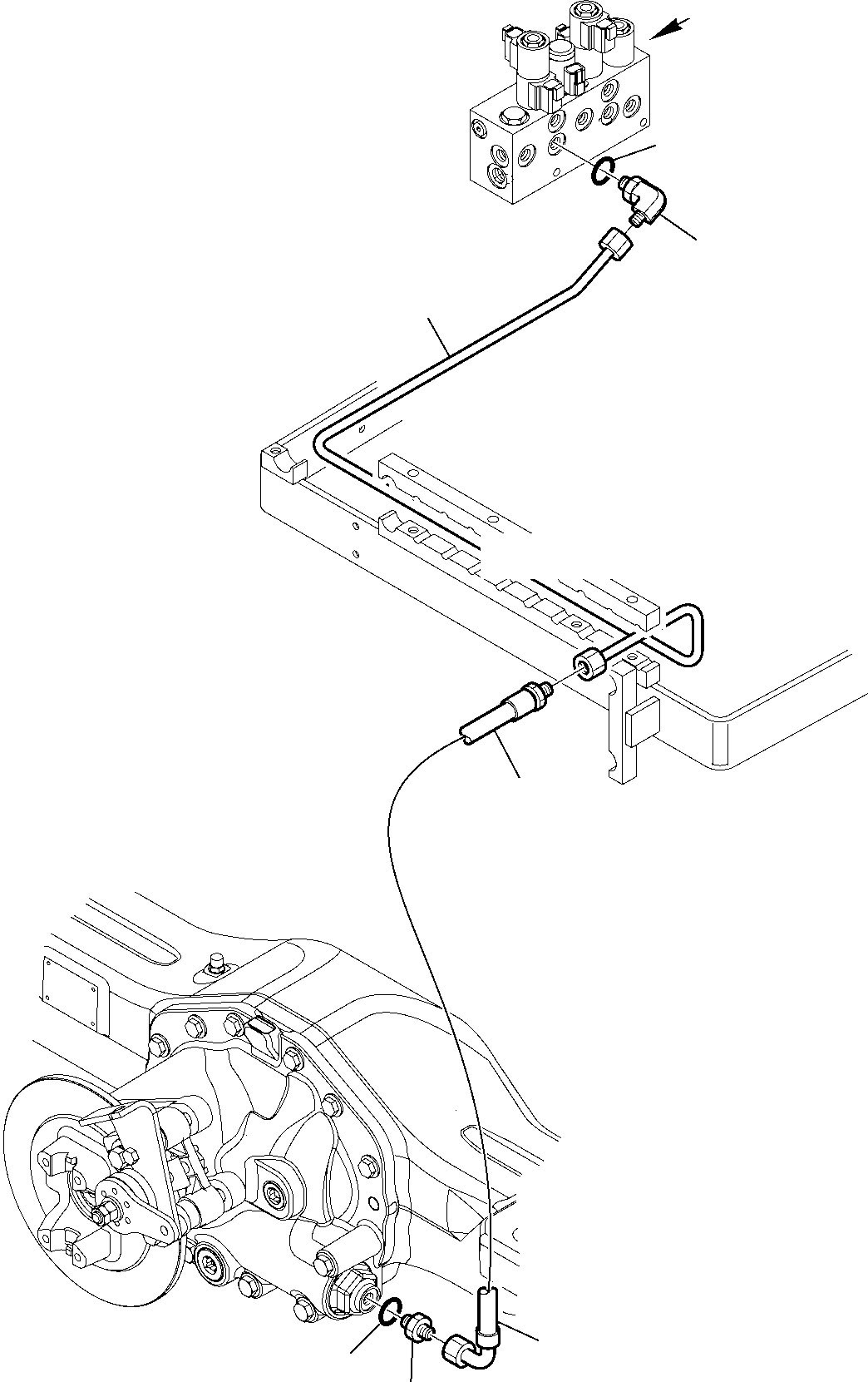 Part 6510. HYDRAULIC PIPING (DIFFERENTIAL LOCKING CONTROL) [6510]