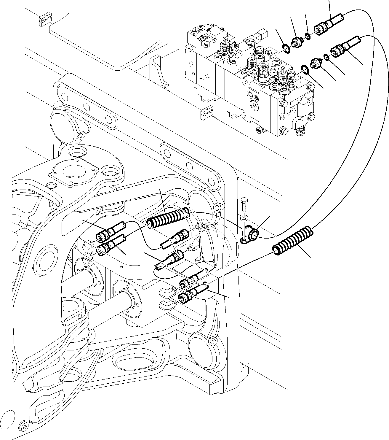 Part 6700. HYDRAULIC PIPING (BOOM SWING LINE) [6700]