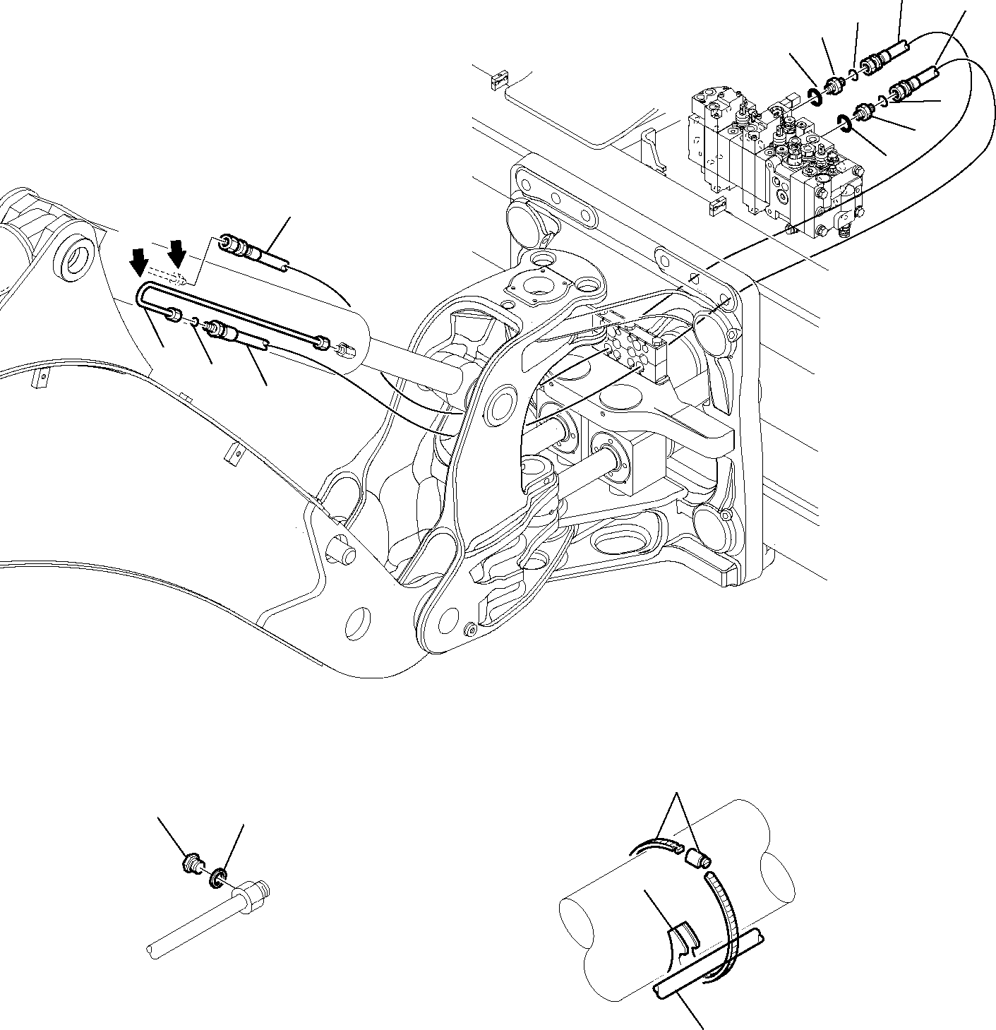 Part 6720. HYDRAULIC PIPING (BOOM LINE) [6720]