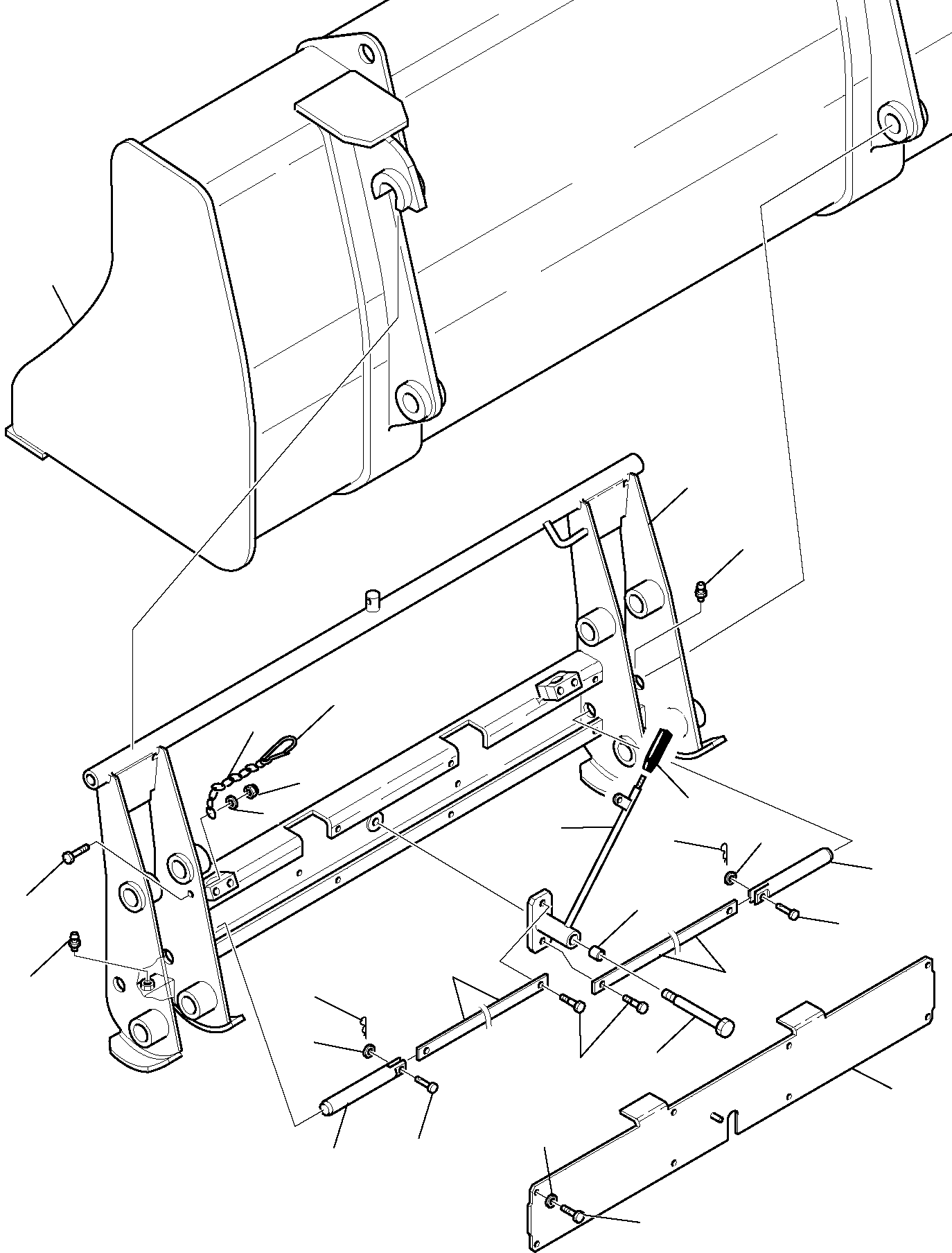 Part 7135. MECHANICAL QUICK COUPLING (FOR STANDARD BUCKET) (TUV) [7135]