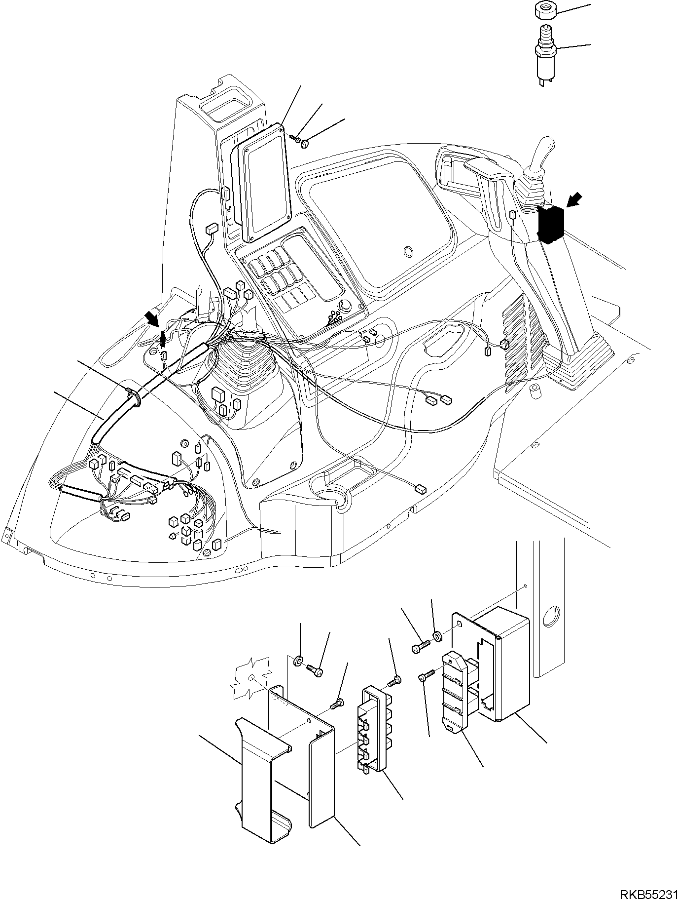 Part 35. ELECTRICAL SYSTEM (WITH BACKHOE SERVOCONTROL) (3/5) [1571]