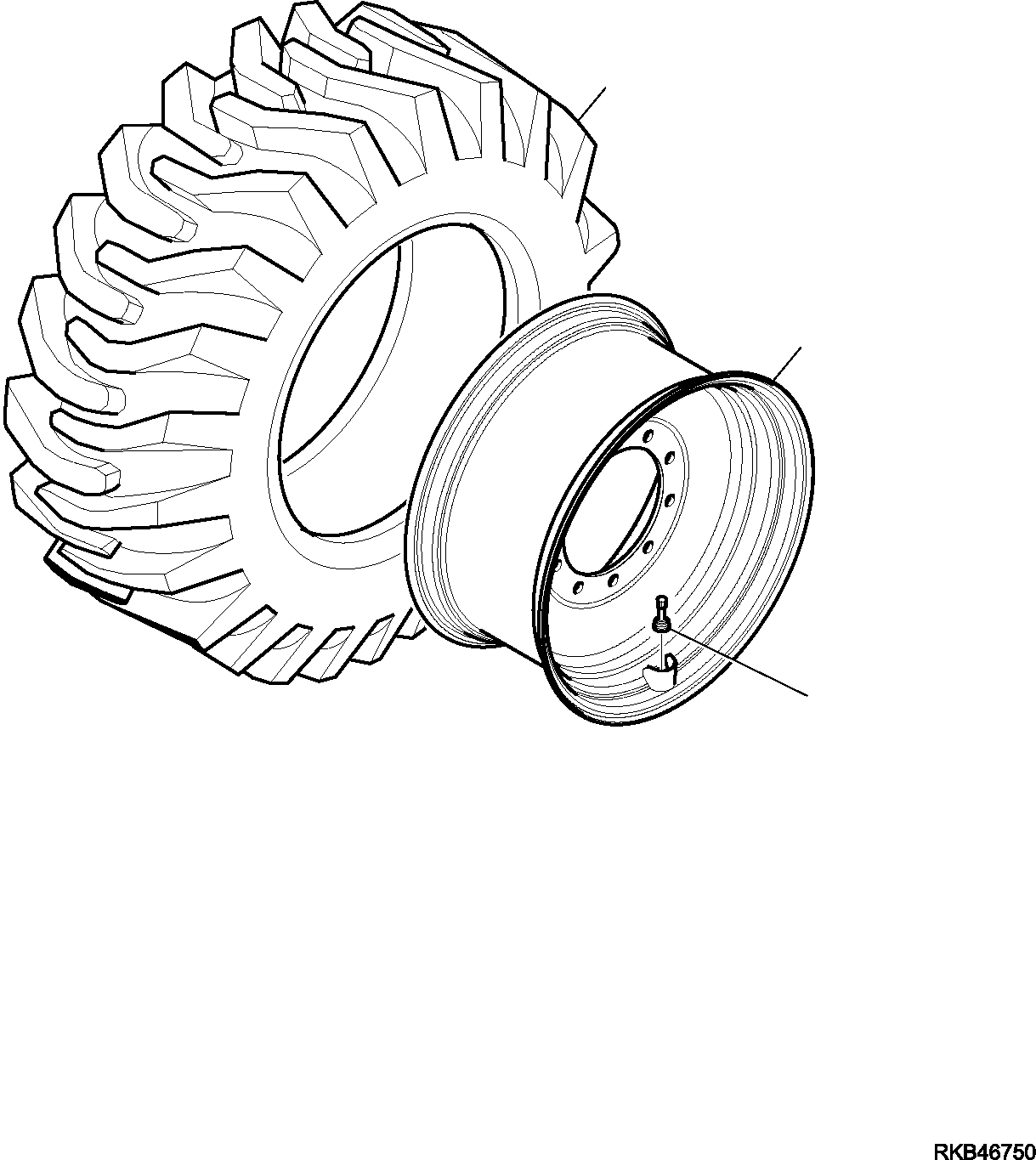 Part 42. REAR WHEEL (16.9X28 12PR) [3720]