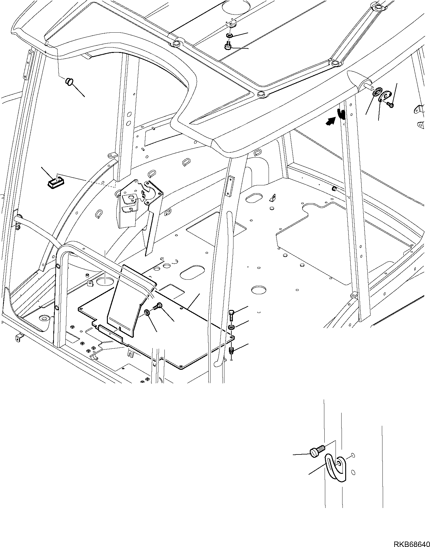 Part 29. CAB (WITH BACKHOE PPC) (14/14) [5267]