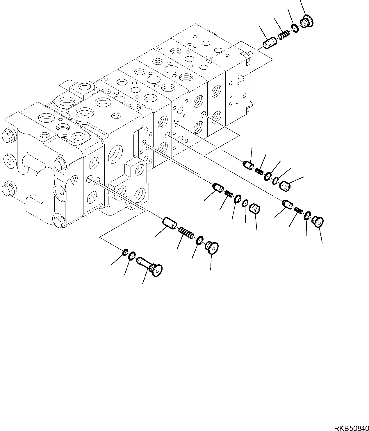 Part 31. 8-SPOOL CONTROL VALVE MECHANICAL CONTROLS (10/16) [6158]