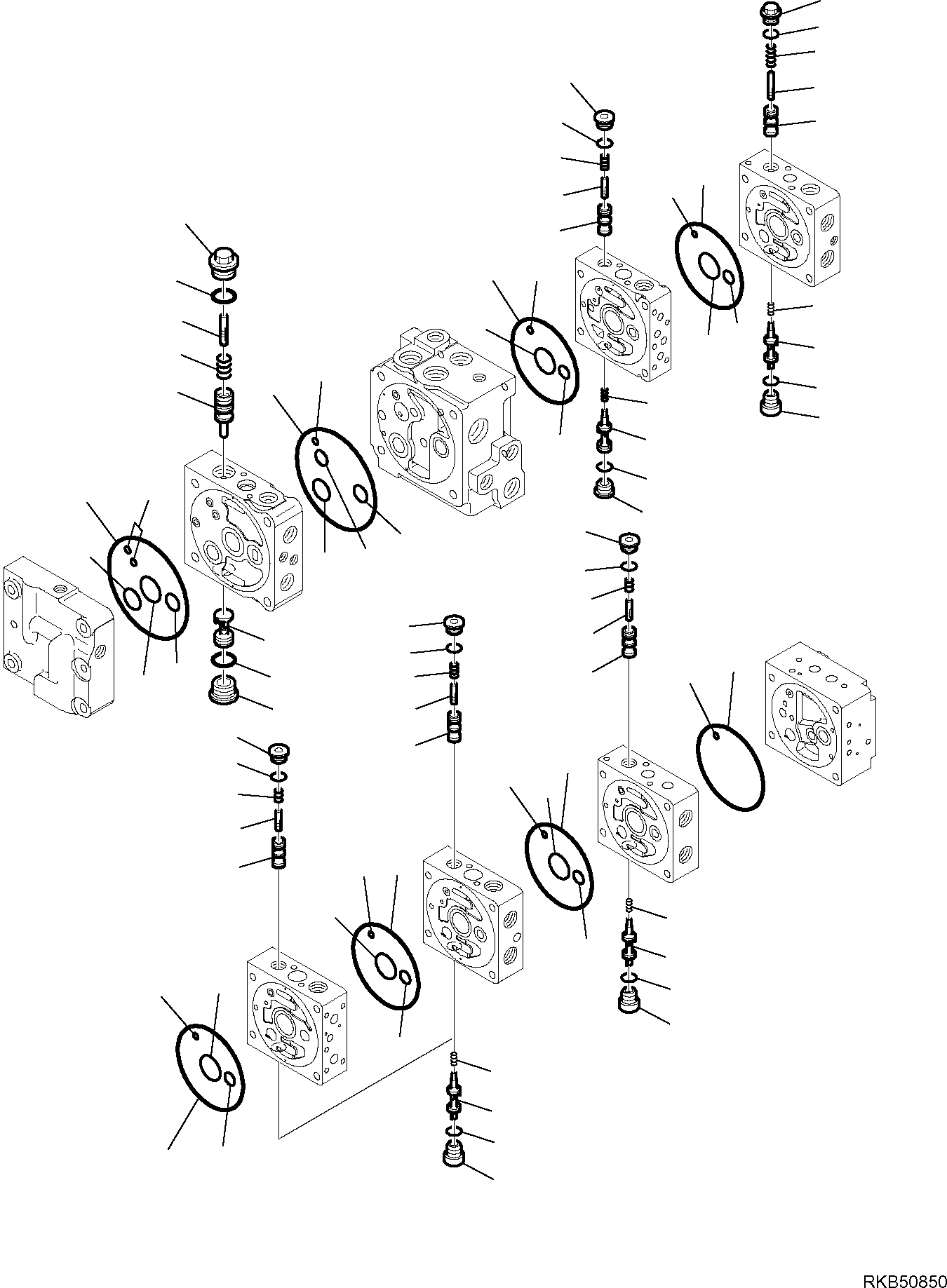 Part 32. 8-SPOOL CONTROL VALVE MECHANICAL CONTROLS (11/16) [6160]