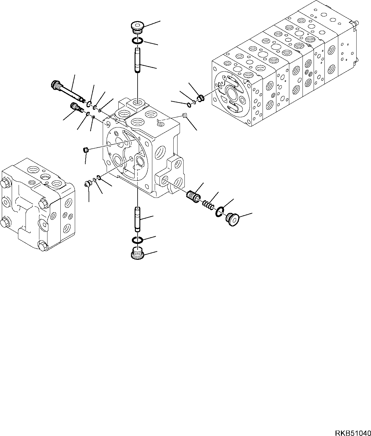 Part 42. 10-SPOOL CONTROL VALVE MECHANICAL CONTROLS (5/16) [6228]