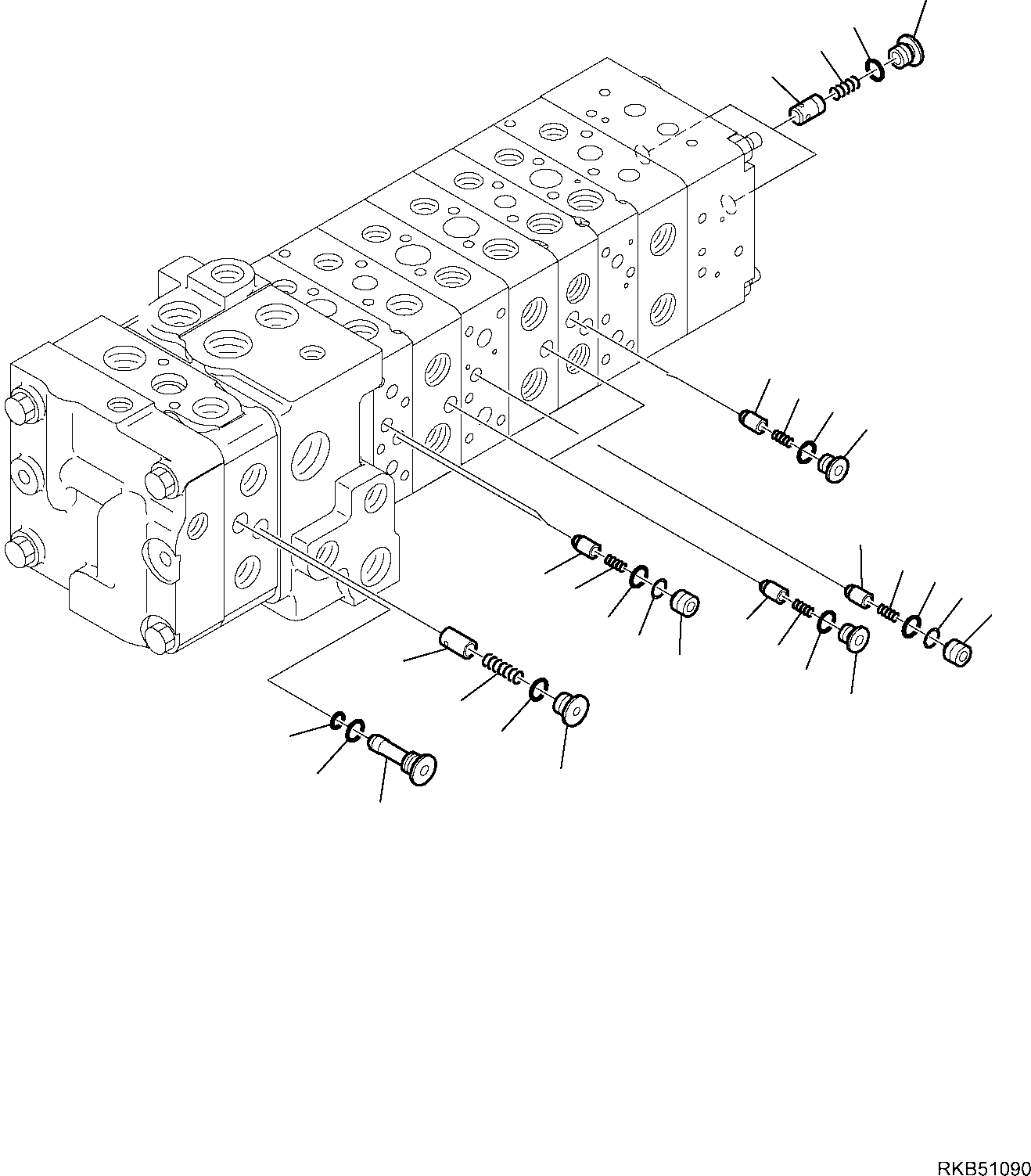 Part 47. 10-SPOOL CONTROL VALVE MECHANICAL CONTROLS (10/16) [6238]