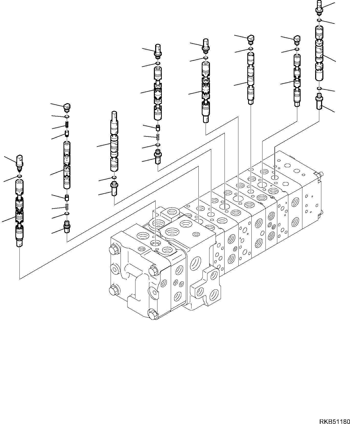 Part 59. 10-SPOOL CONTROL VALVE SERVOCONTROL (6/16) [6270]