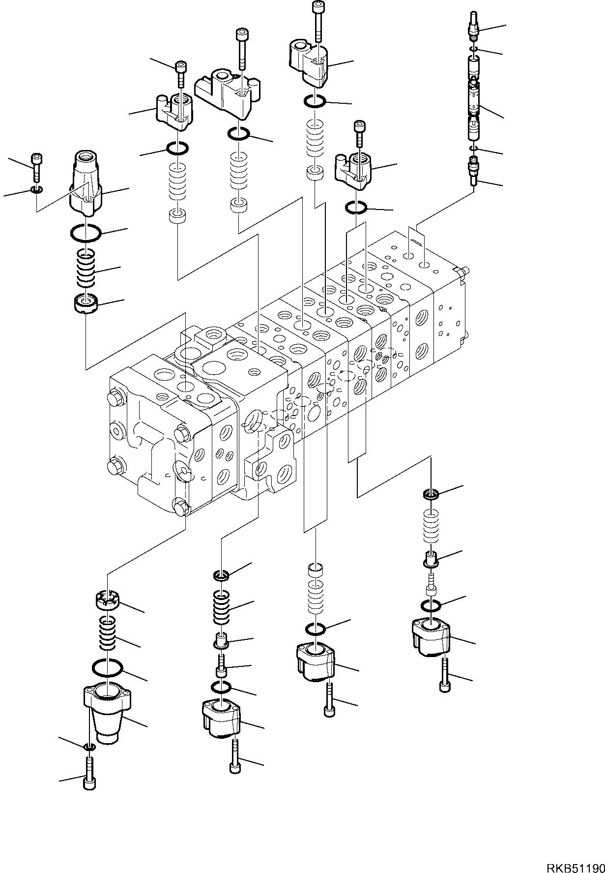 Part 60. 10-SPOOL CONTROL VALVE SERVOCONTROL (7/16) [6272]