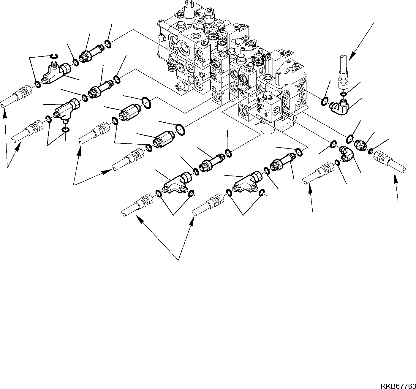 Part 97. CONTROL VALVE (10-ELEMENTS) (WITH BACKHOE PPC) (3/3) [6389]