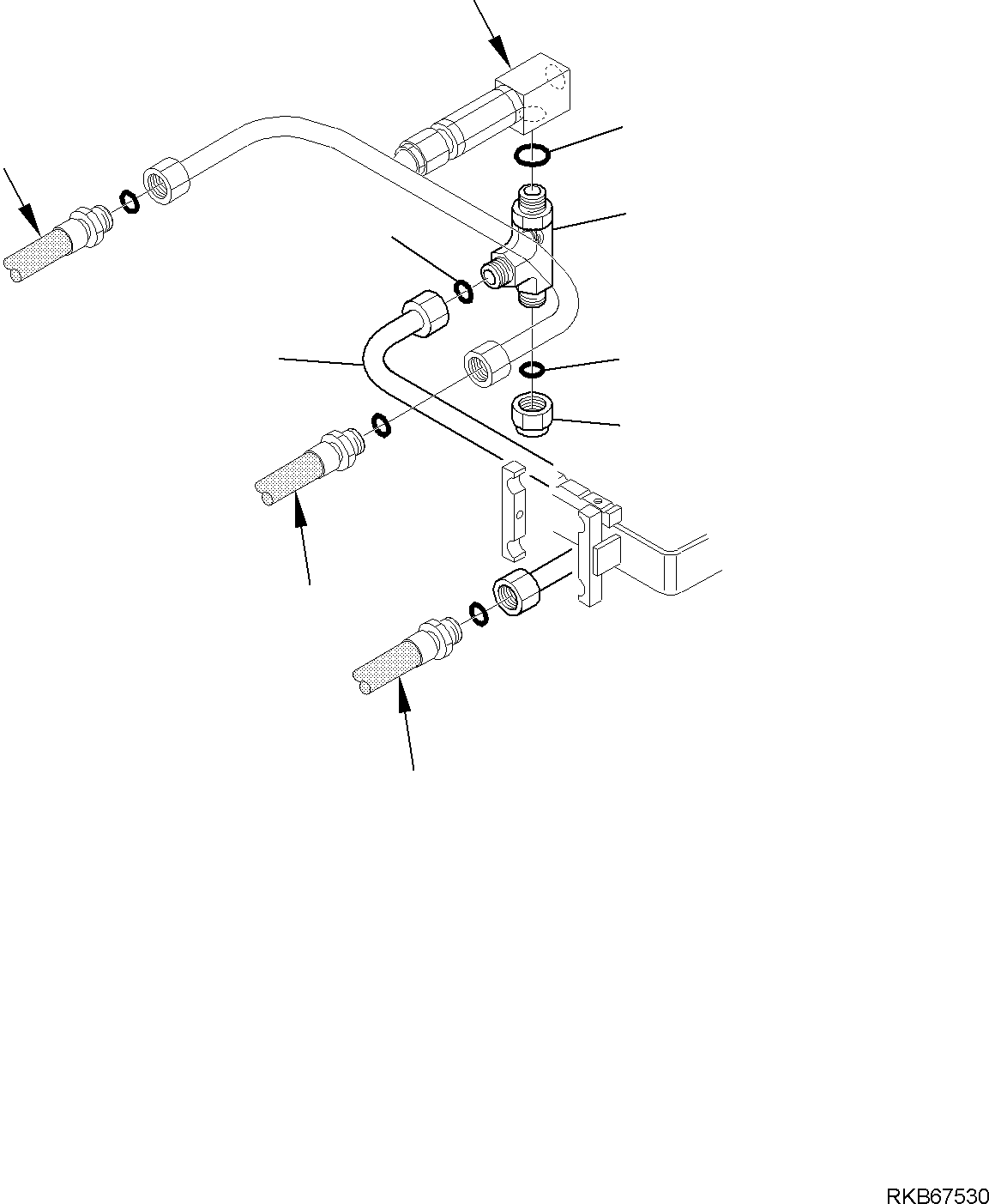 Part 106. HYDRAULIC PIPING (RETURN LINE) (4/5) [6422]