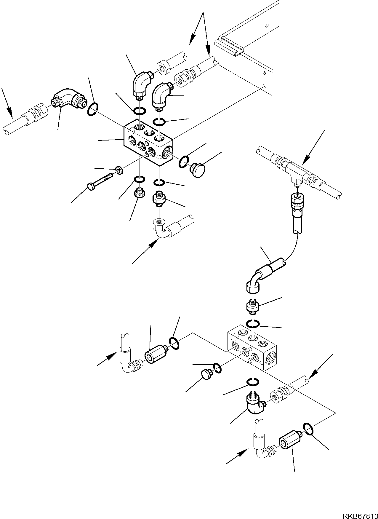 Part 115. HYDRAULIC PIPING (SERVOCONTROL RETURN LINE) (WITH HAMMER) (3/3) [6449]