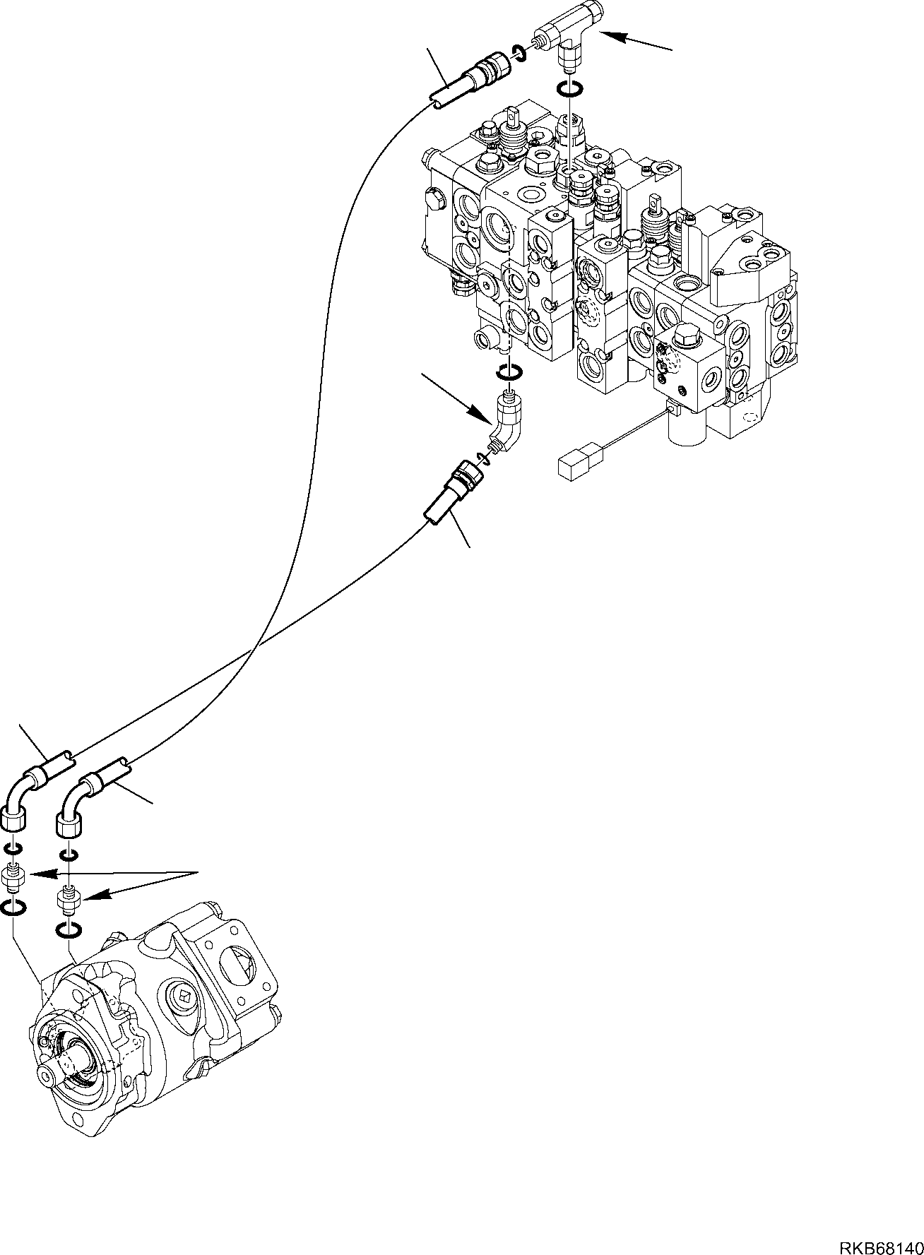 Part 123. HYDRAULIC PIPING (LOAD SENSING) (2/2) [6472]