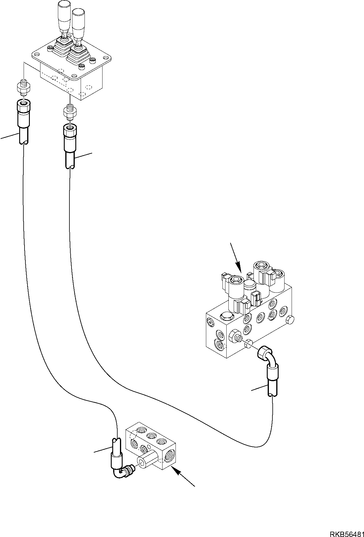 Part 126. HYDRAULIC PIPING (SERVOCONTROL LINE) (OUTRIGGERS) [6490]