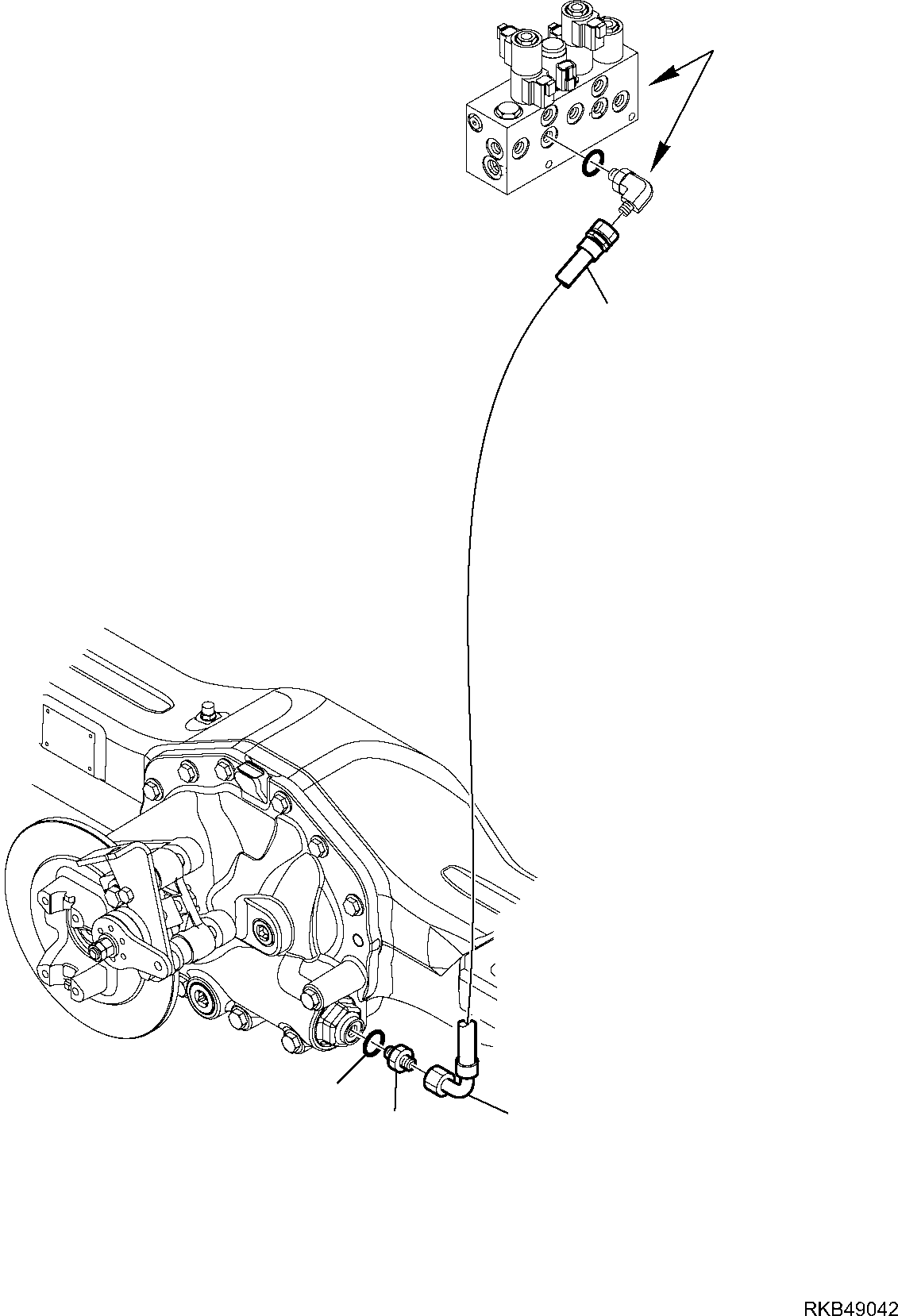 Part 131. HYDRAULIC PIPING (DIFFERENTIAL AXLE LOCKING CONTROL) [6510]