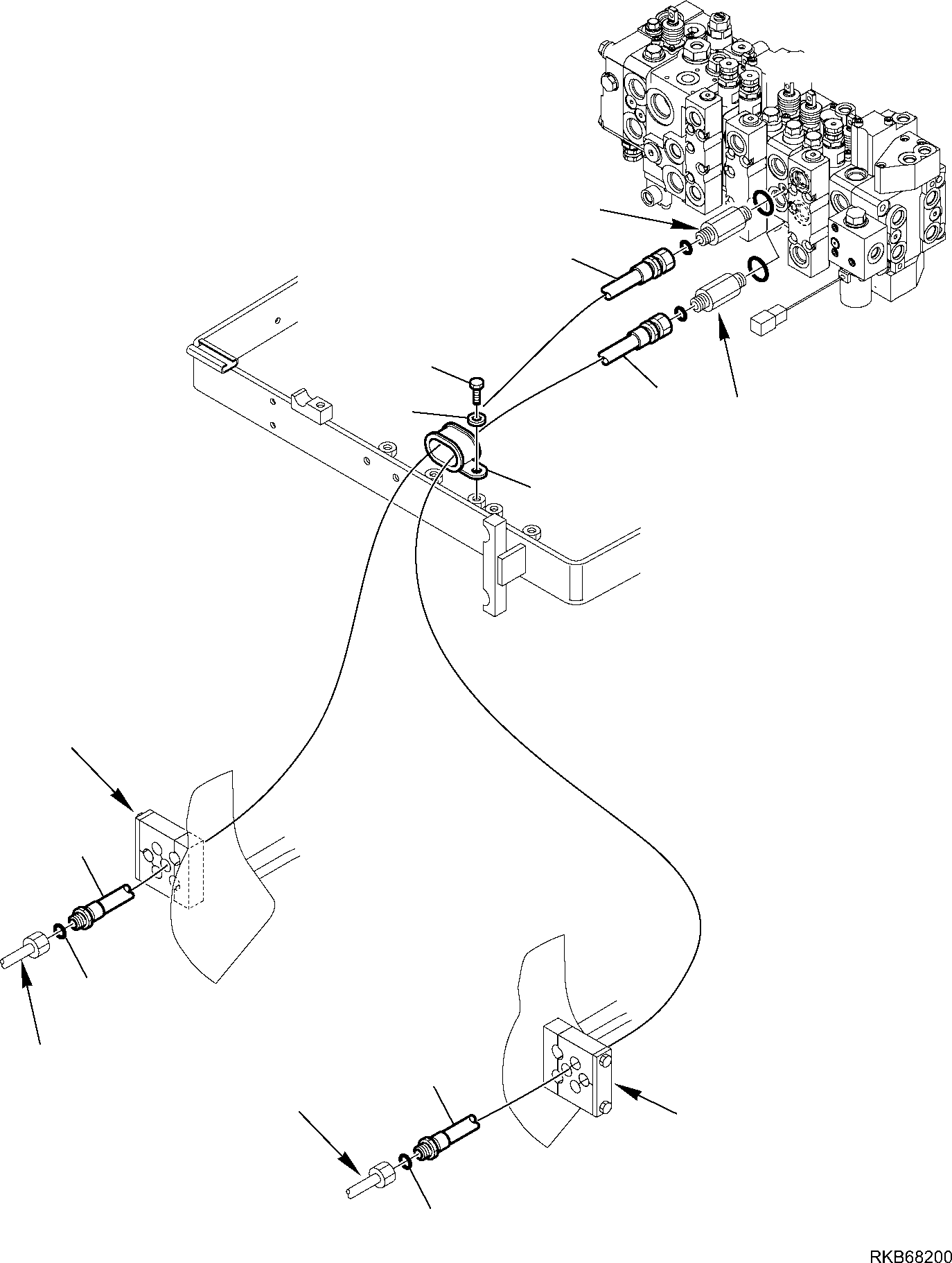 Part 141. HYDRAULIC PIPING (BUCKET 4 IN 1 CYLINDER LINE) (1/3) [6630]