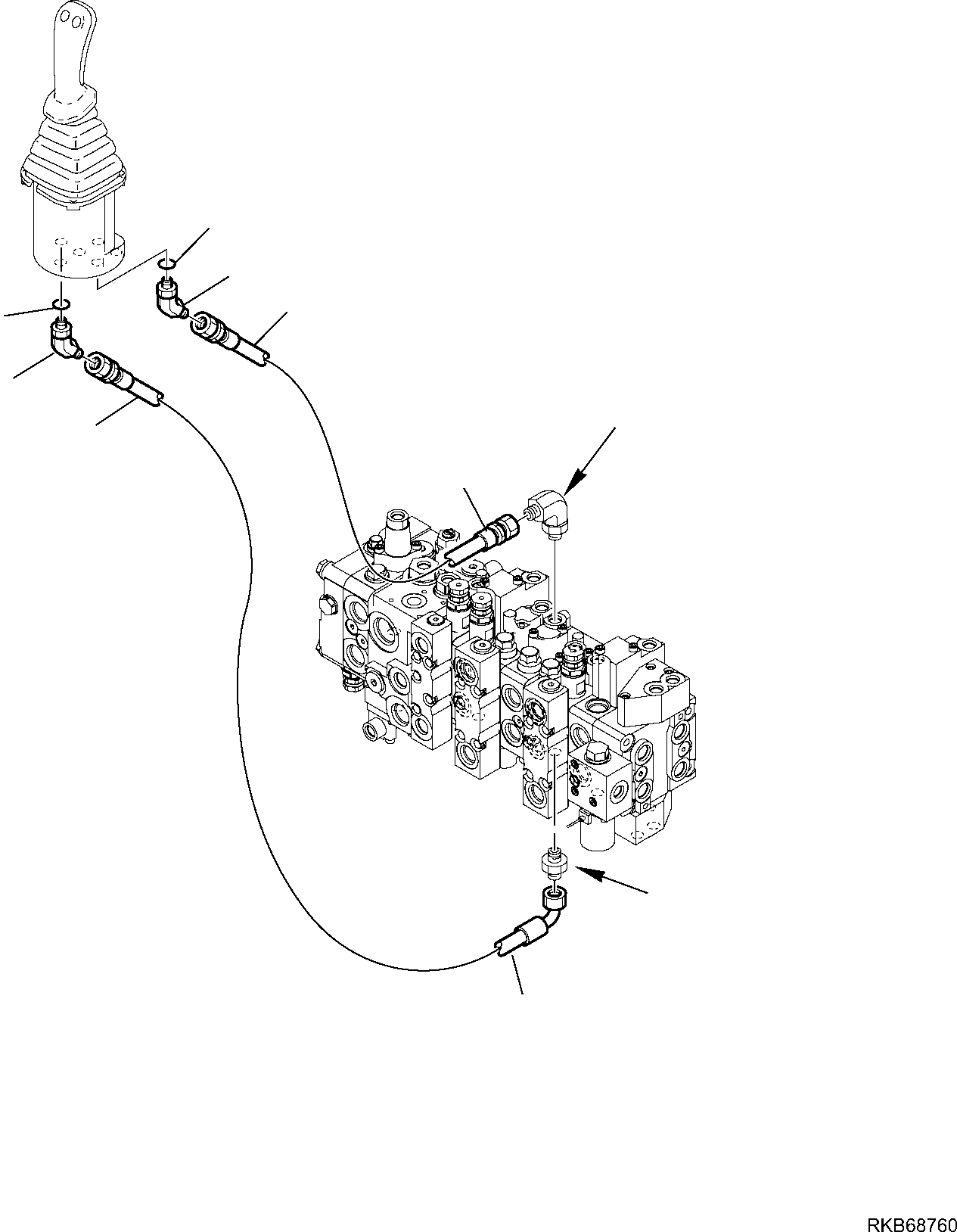 Part 171. HYDRAULIC PIPING (SERVOCONTROL LINE) (BUCKET LINE) [6755]