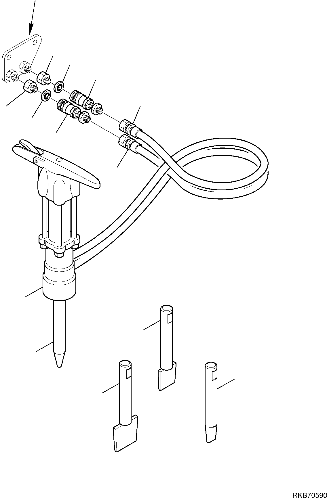 Part 200. HAND-HAMMER HYDRAULIC PIPING (3/3) [6880]