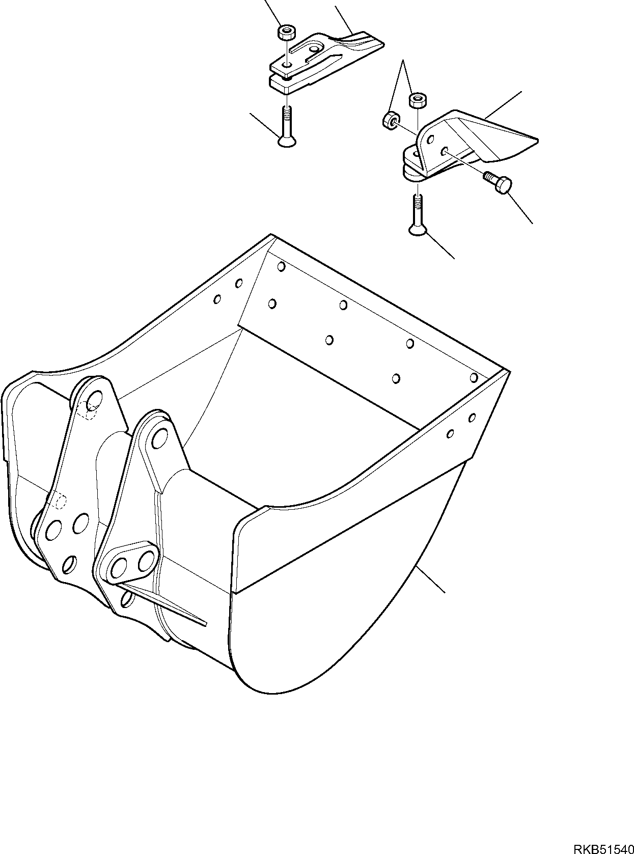 Part 72. BUCKET (L=700 mm) [7470]