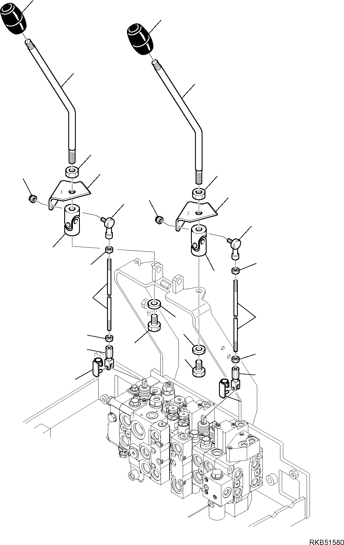 Part 16. BACKHOE CONTROL LEVERS [4430]