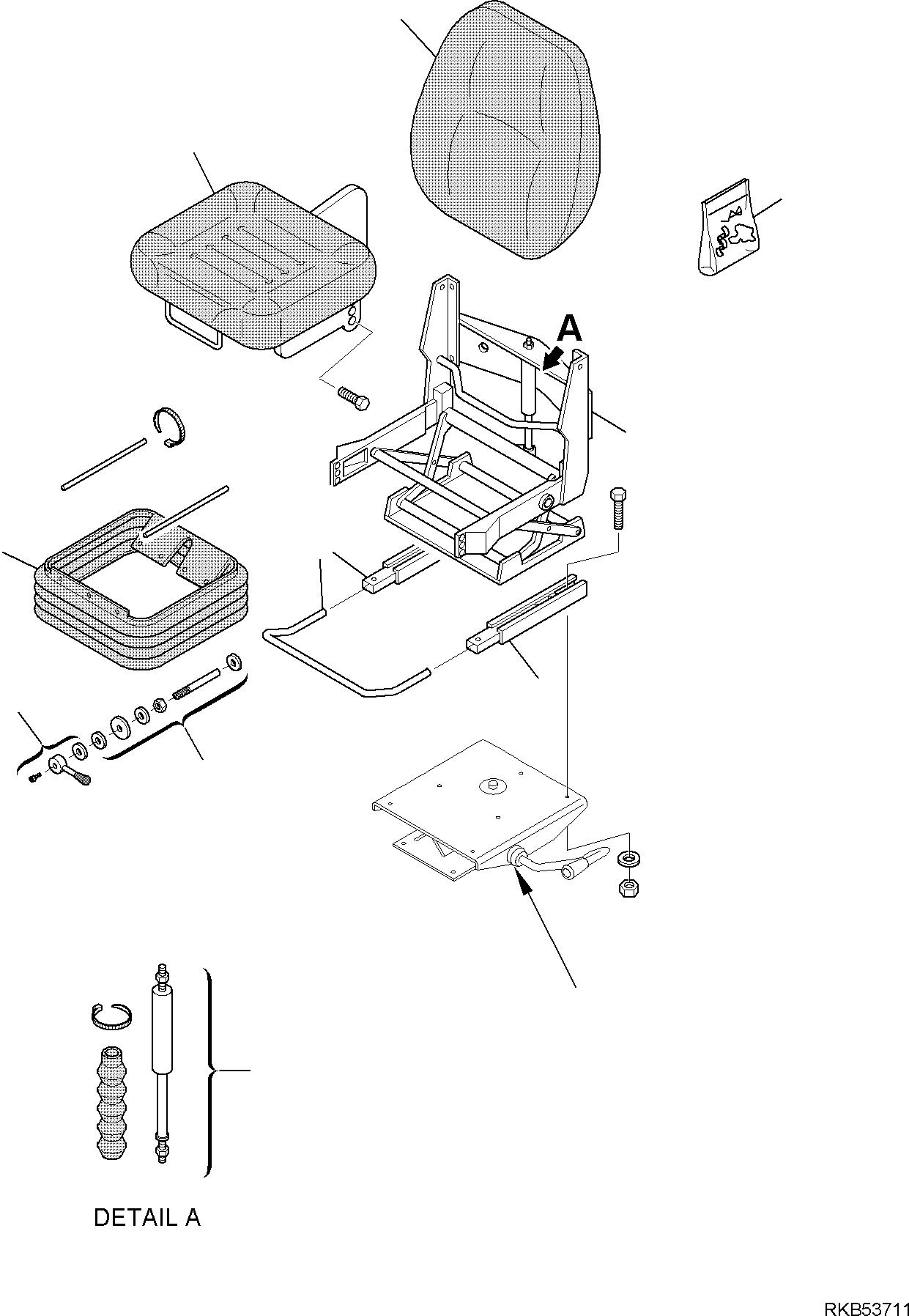 Part 47. OPERATOR'S SEAT (KAB SEATING MODEL 301) (2/2) [5710]