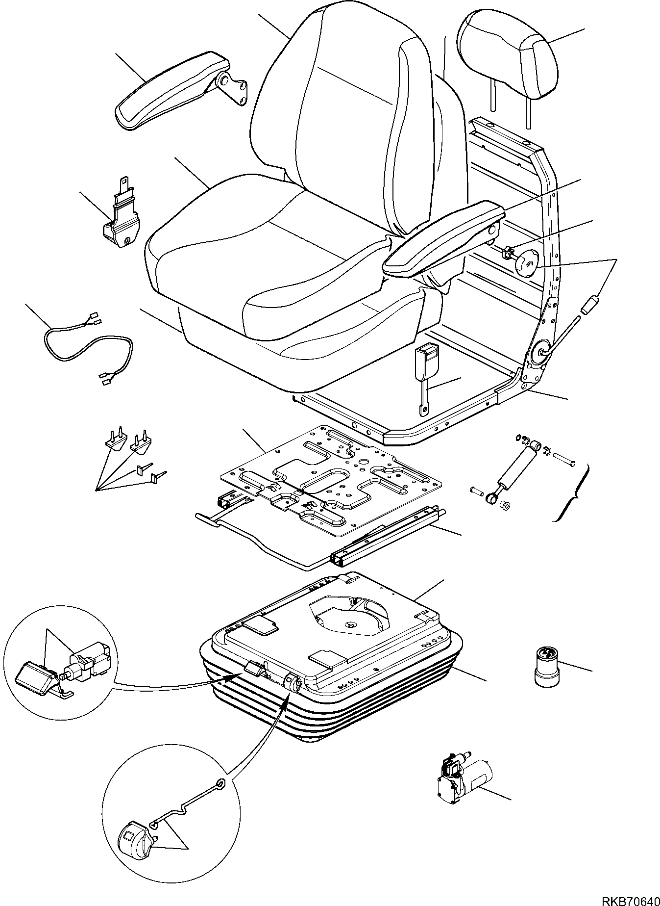 Part 50. OPERATOR'S SEAT (KAB SEATING MODEL 855) (2/2) [5720]