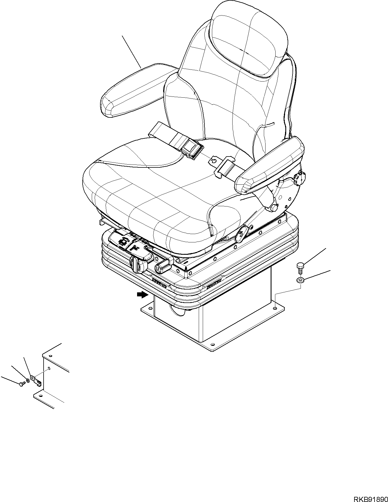 Part 51. OPERATOR'S SEAT (SEARS SEATING) (1/2) [5725]