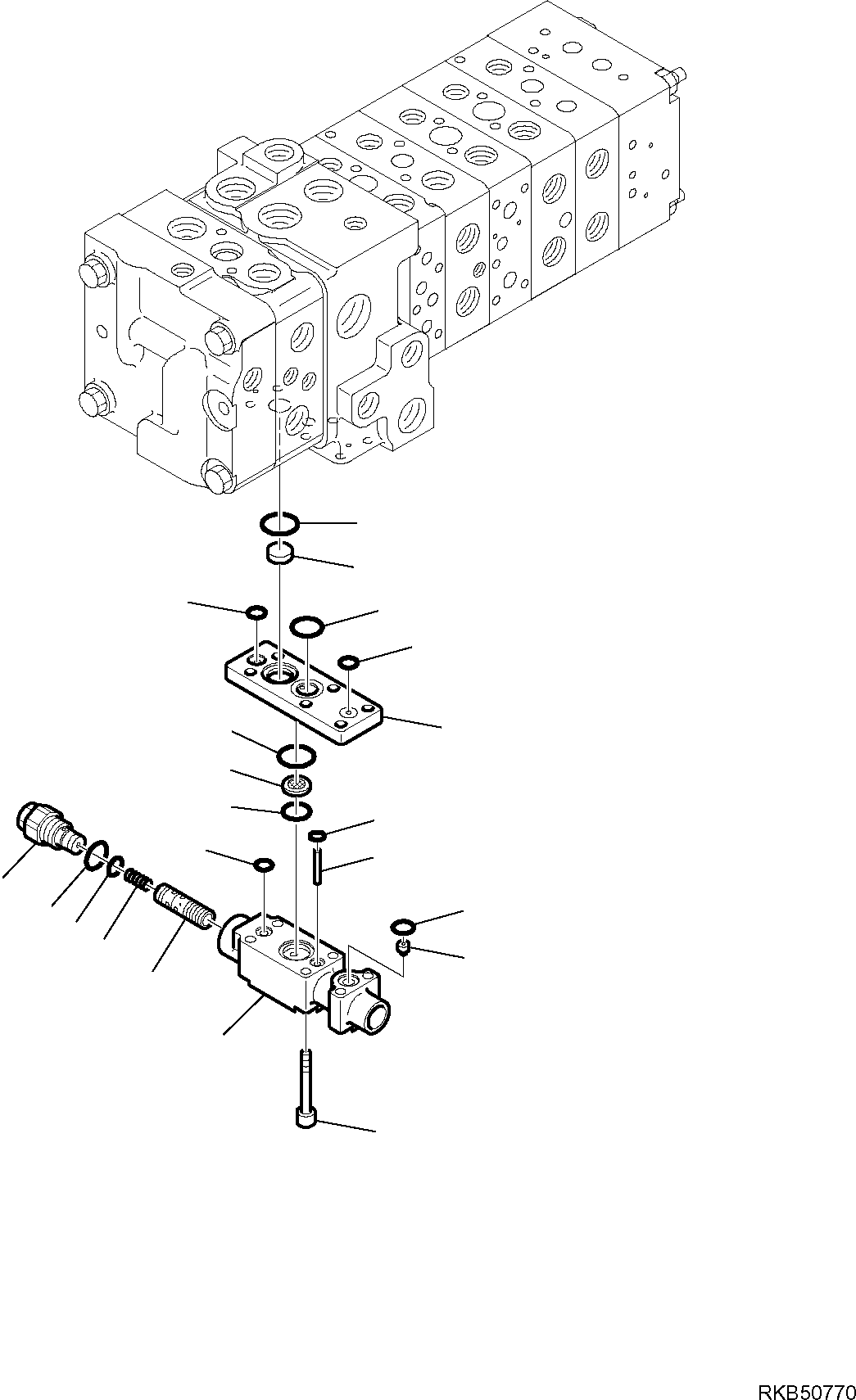 Part 23. 8-SPOOL CONTROL VALVE MECHANICAL CONTROLS (4/17) [6146]