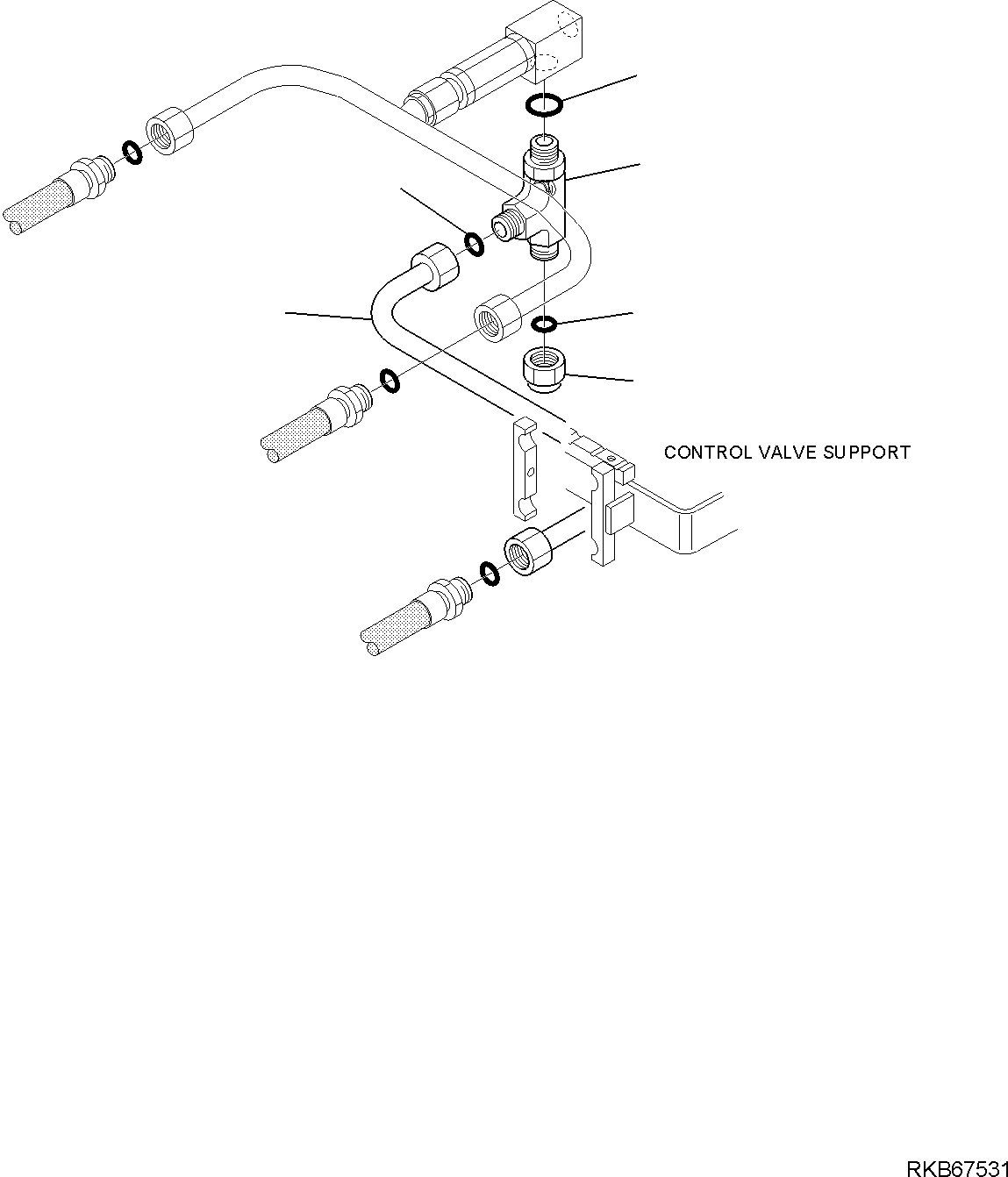 Part 119. HYDRAULIC PIPING (RETURN LINE) (4/5) [6422]