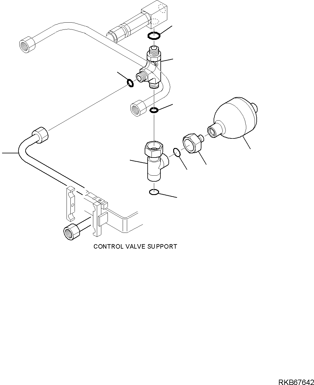 Part 120. HYDRAULIC PIPING (RETURN LINE) (WITH HAMMER) (4/5) [6424]