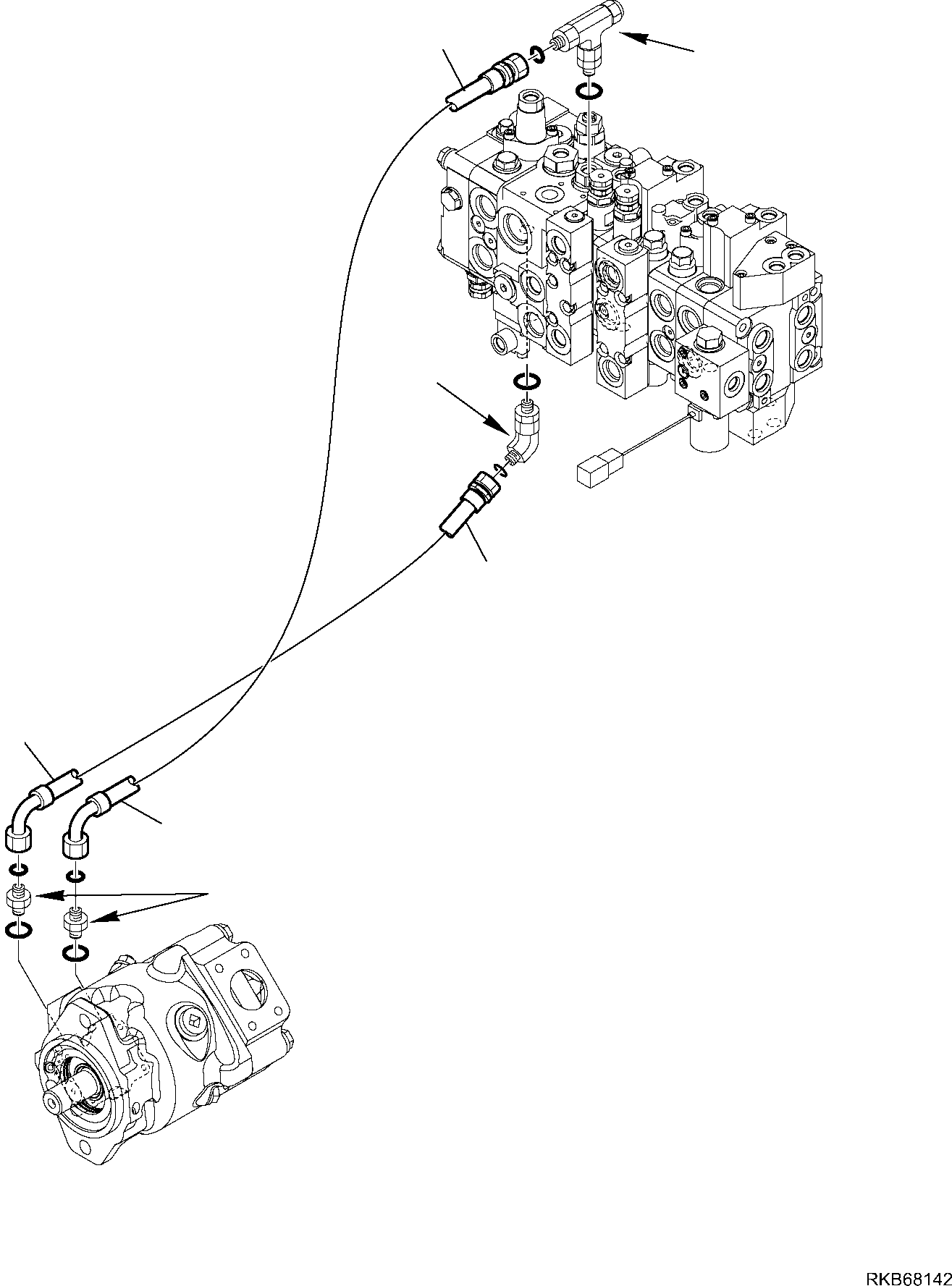 Part 137. HYDRAULIC PIPING (LOAD SENSING) (2/2) [6472]