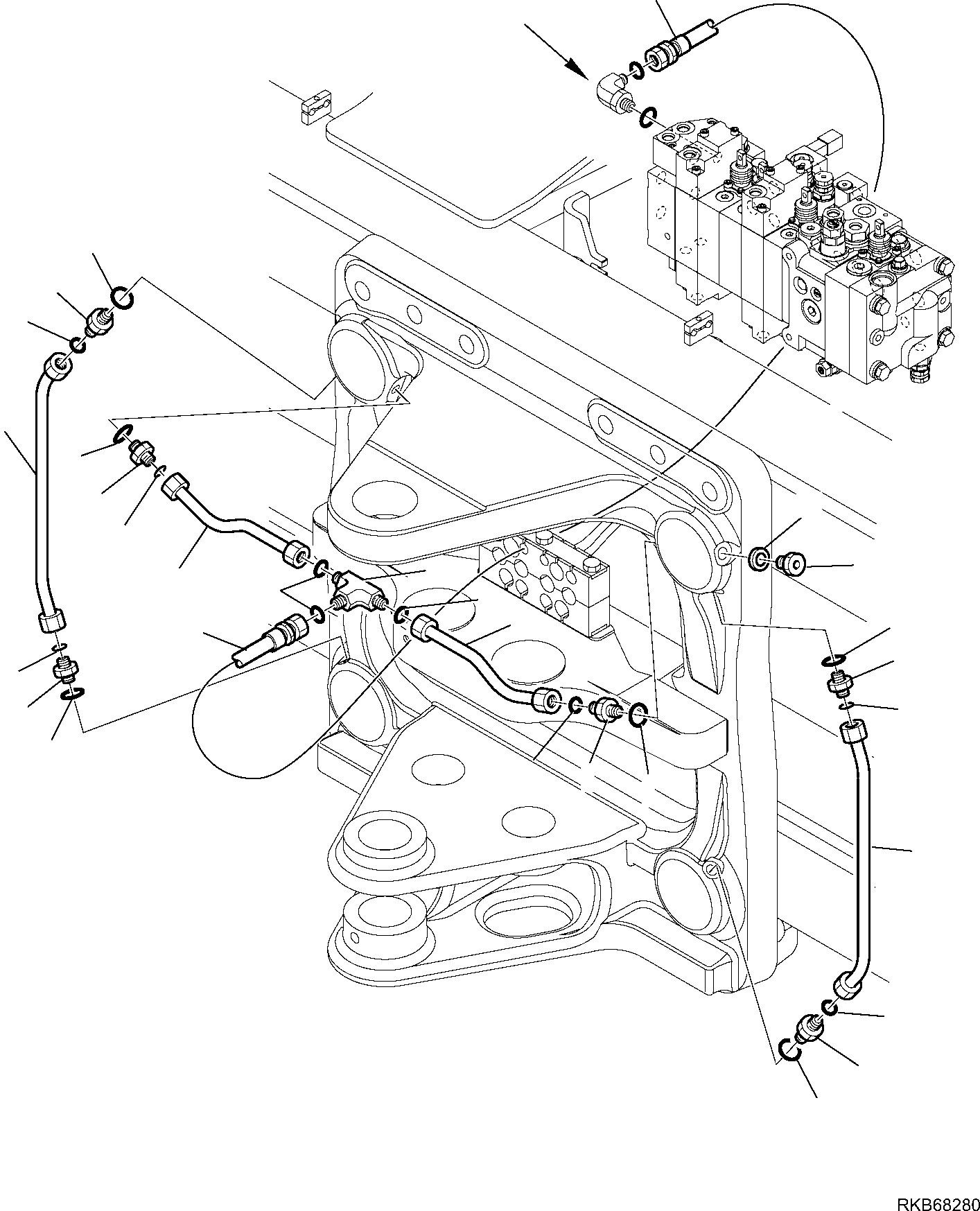 Part 169. HYDRAULIC PIPING (SLIDING PLATE LOCKING LINE) [6710]